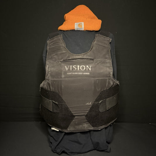 PB Bullet Proof Vest Level 2 II Size Medium Concealable Ballistic Vest THIN0