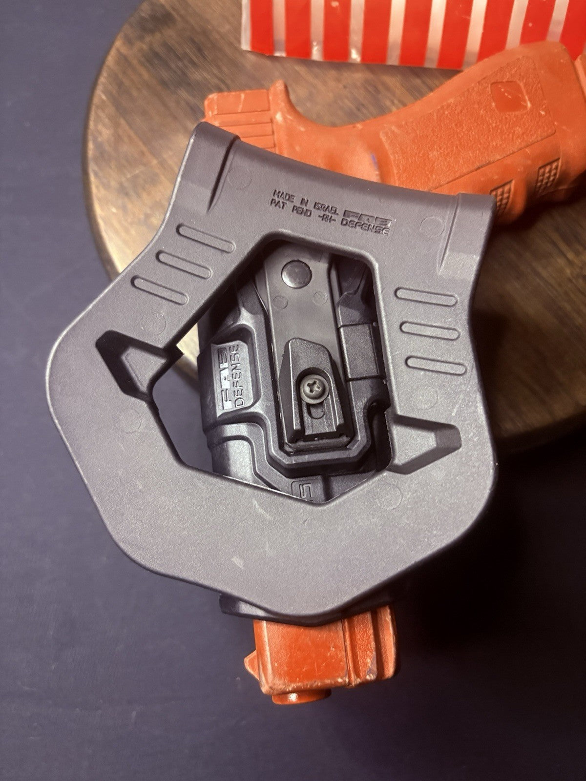 Fab Defense Scorpus G9 Holster Glock 17, 19, 22, 23, 26, 27, OWB Paddle RH Black9