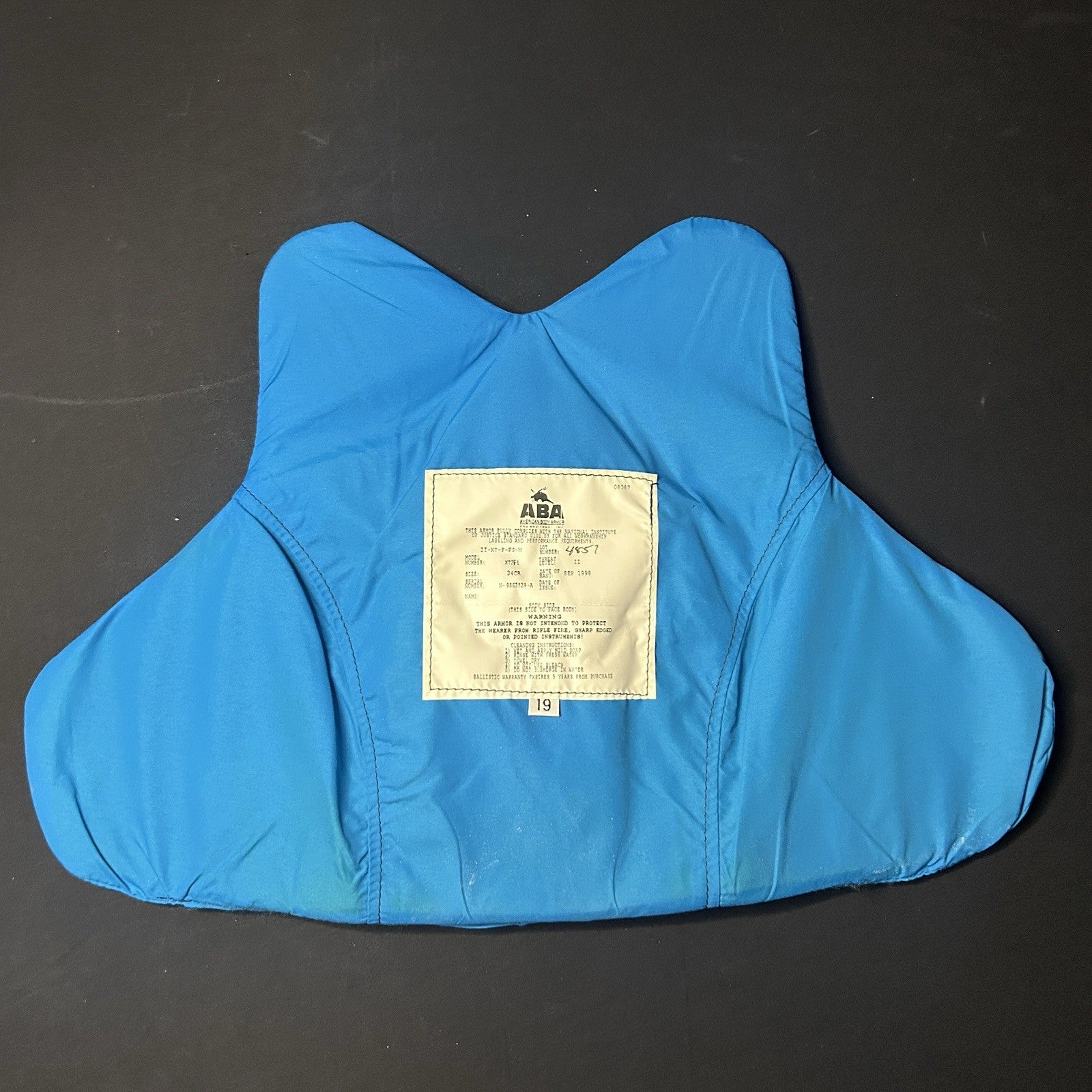 American Body Armor Child Size Bullet Proof Vest Level II (2) 9