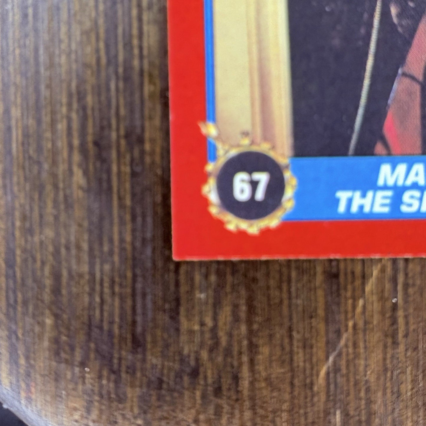 1989 Topps Back to the Future #67 "Man In the Shadow" High Grade Trading Card2