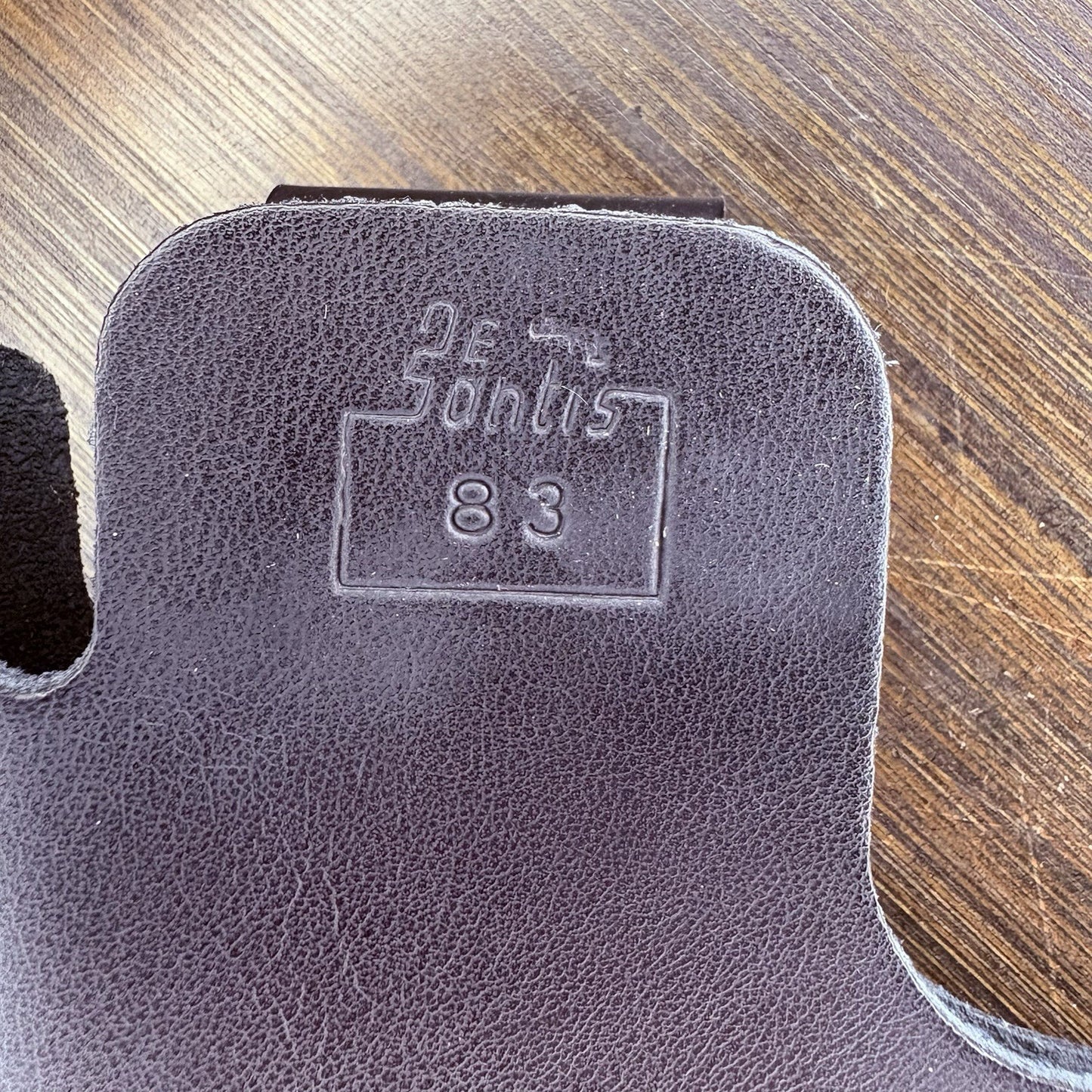 DeSantis "The Insider" Holster RH IWB Smith and Wesson 59 Series Gunhide Leather8