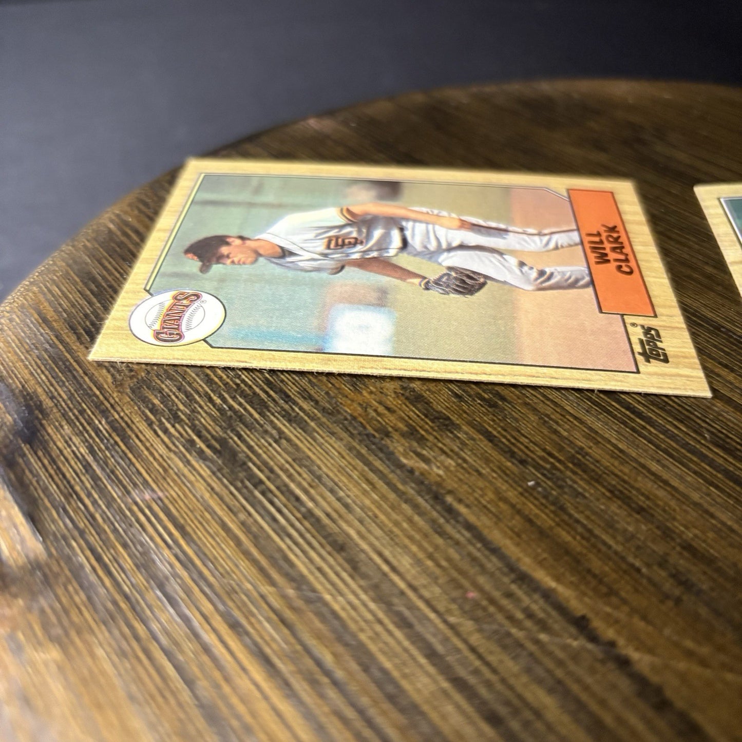 1987 Topps #420 Will Clark RC Lot Of 2 NMMT+ High Grade See Photos10