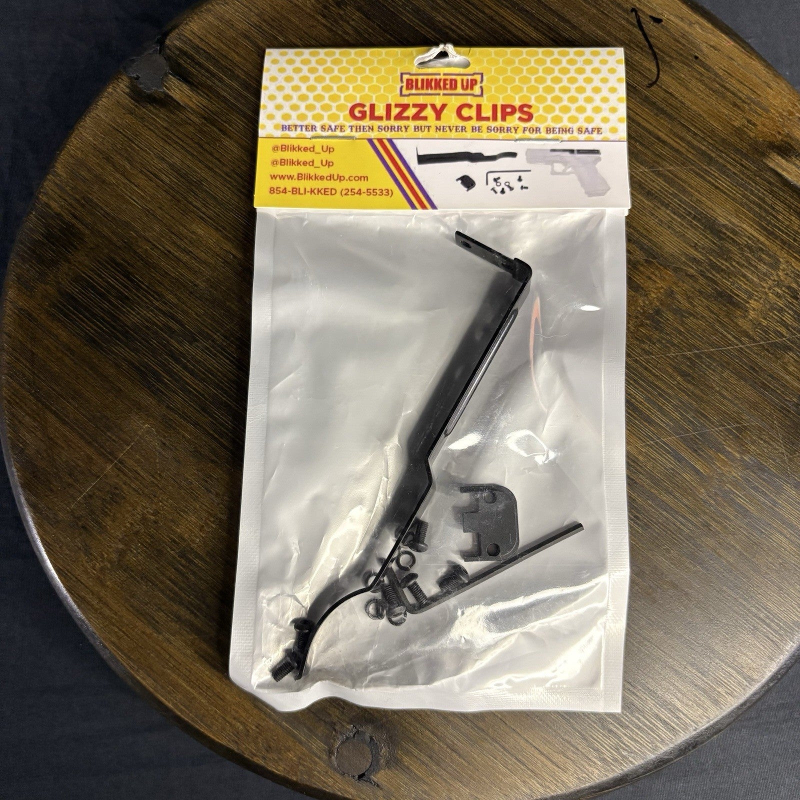 IWB Belt Clip Glock Slide Holster Blikked Up Glizzy Clip 17/19/23/24/25/26/270