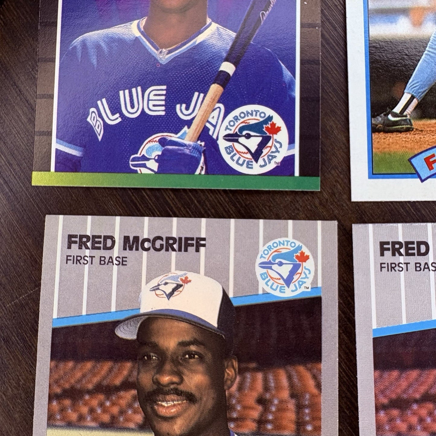 1989 Fred Mcgriff (Lot Of 6) Trading Cards BC19, #240, #745 HIGH GRADE11