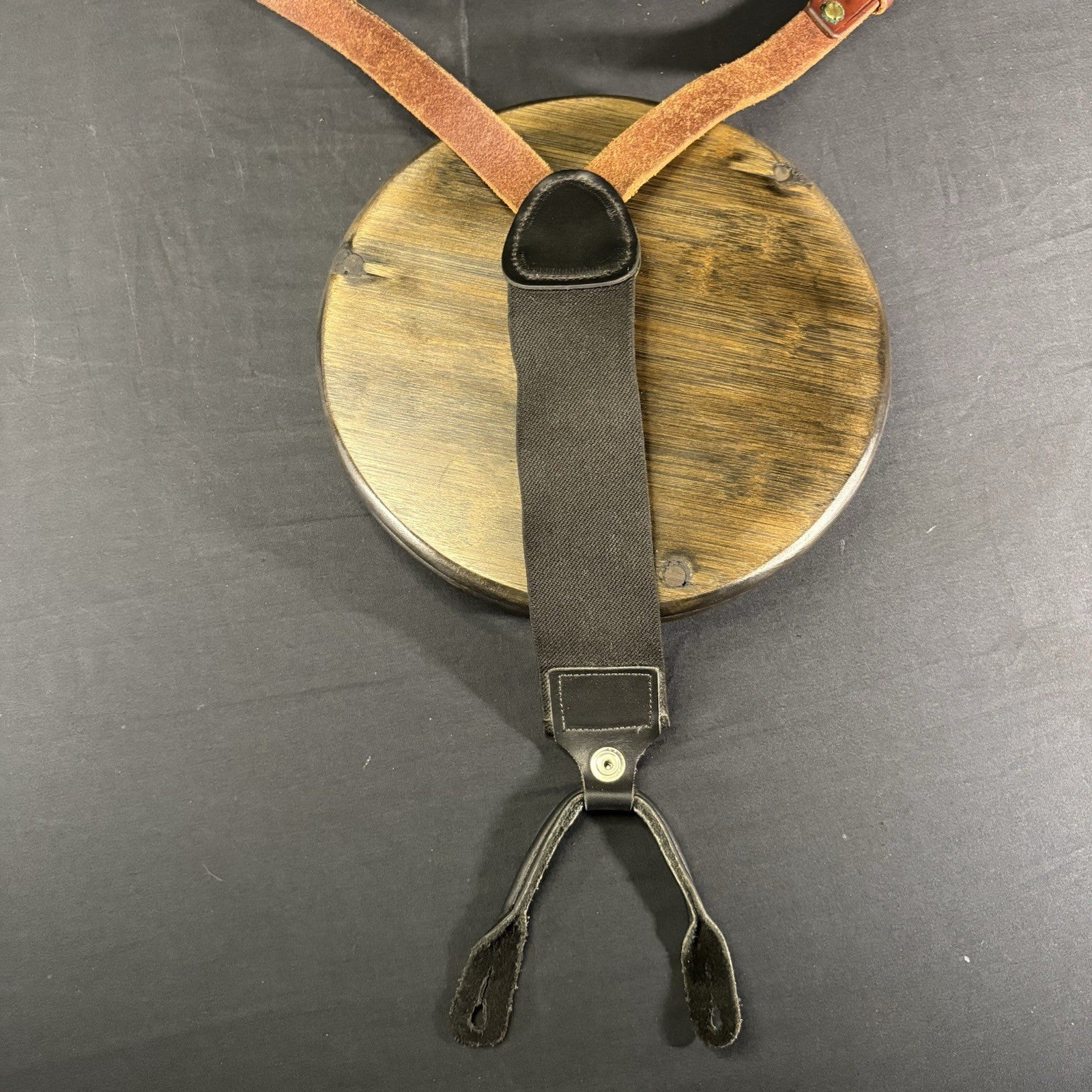 Classic Old West Styles Leather Suspender Shoulder Holster For RH, Derringers11