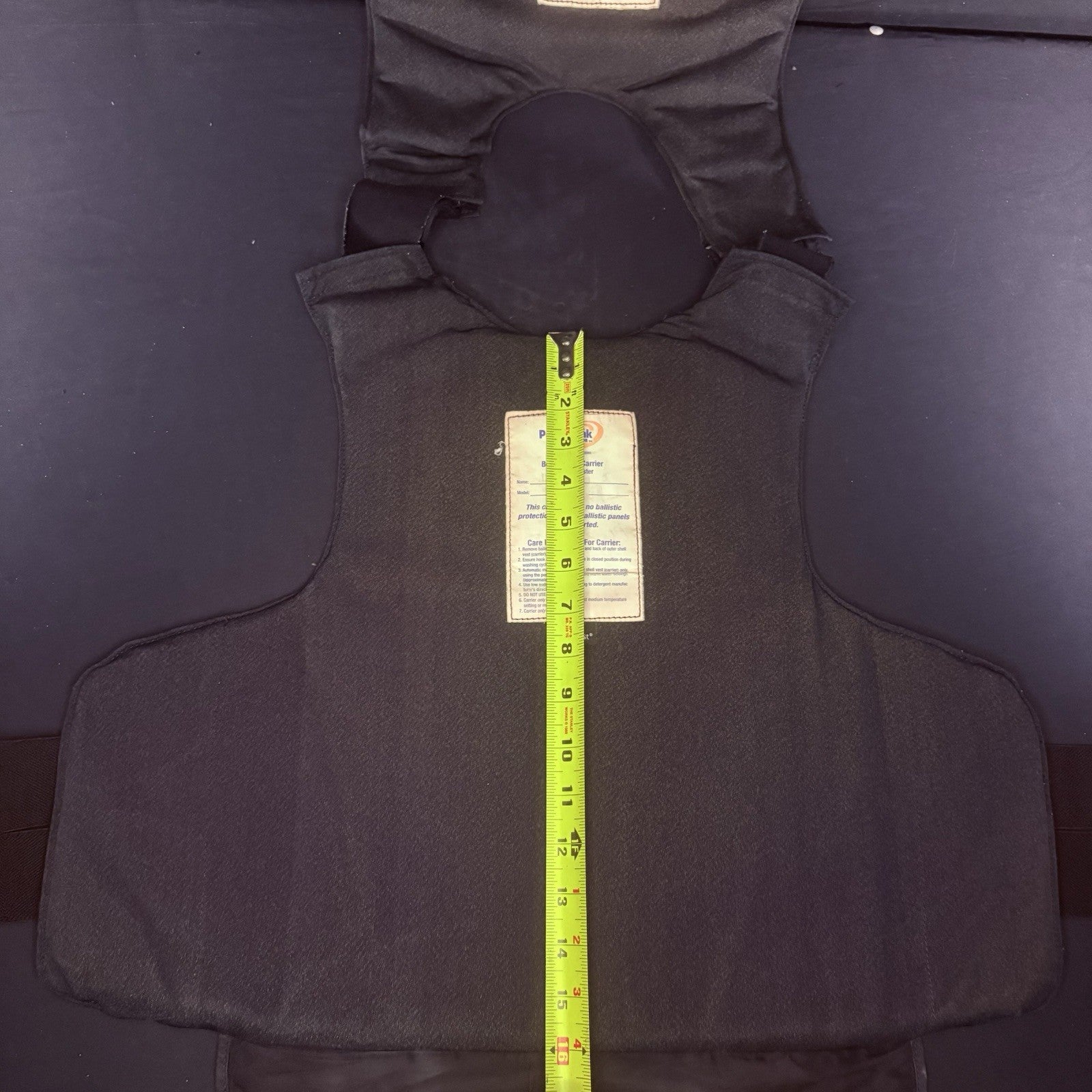 PB Armor 3A Vest Size Large Long IIIA Ballistic Bullet Proof Concealable Armor11