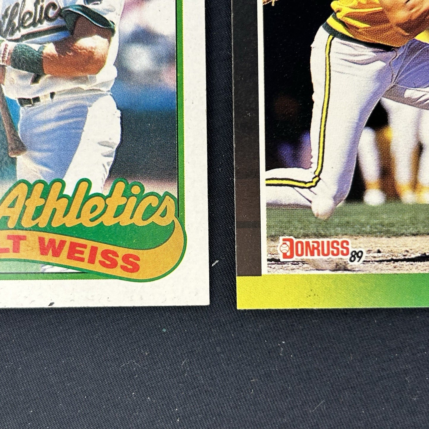 1989 Walt Weiss Trading Card (Lot Of 6) #316, #446, #165 11
