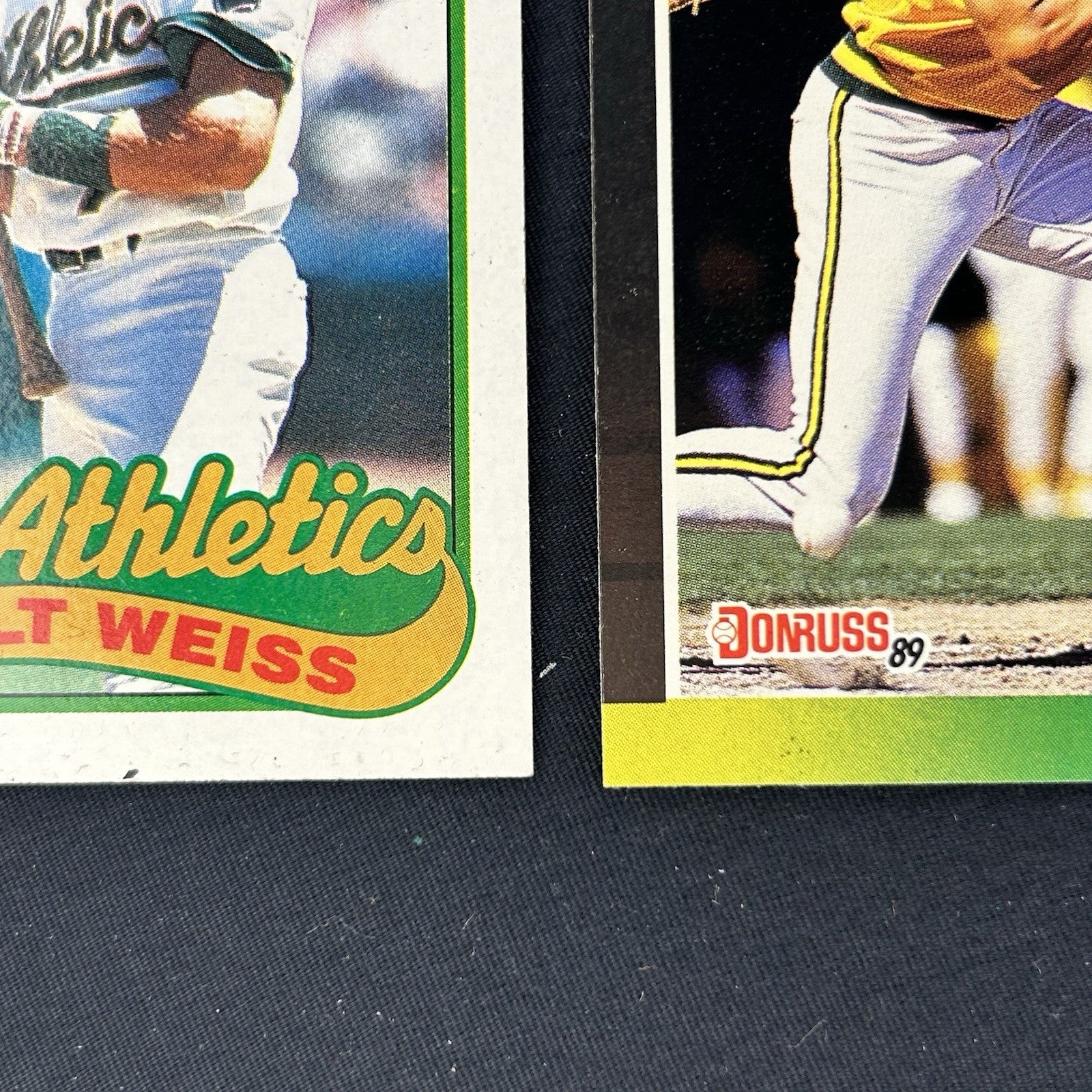 1989 Walt Weiss Trading Card (Lot Of 6) #316, #446, #165 11