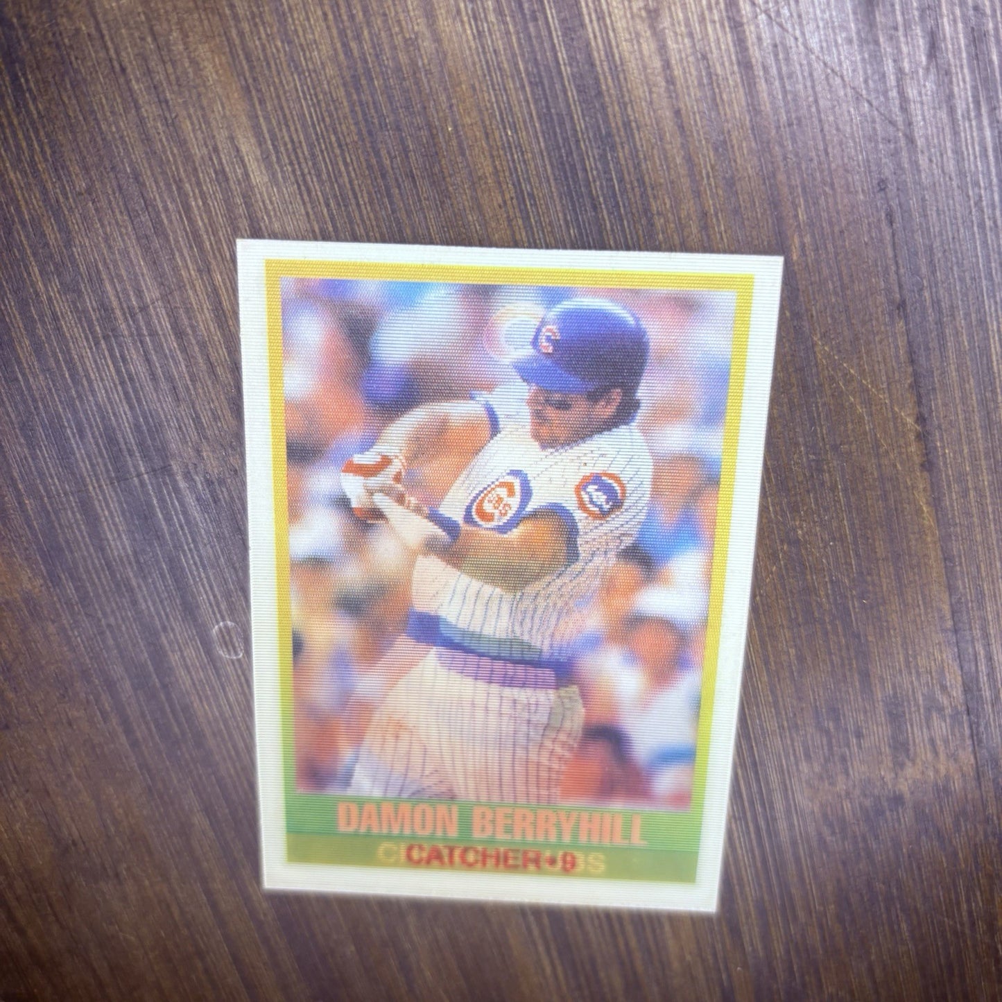 1989 Sportflics Cubs Damon Berryhill & Mike Harkey High Grade (Lot Of 2) Cards10