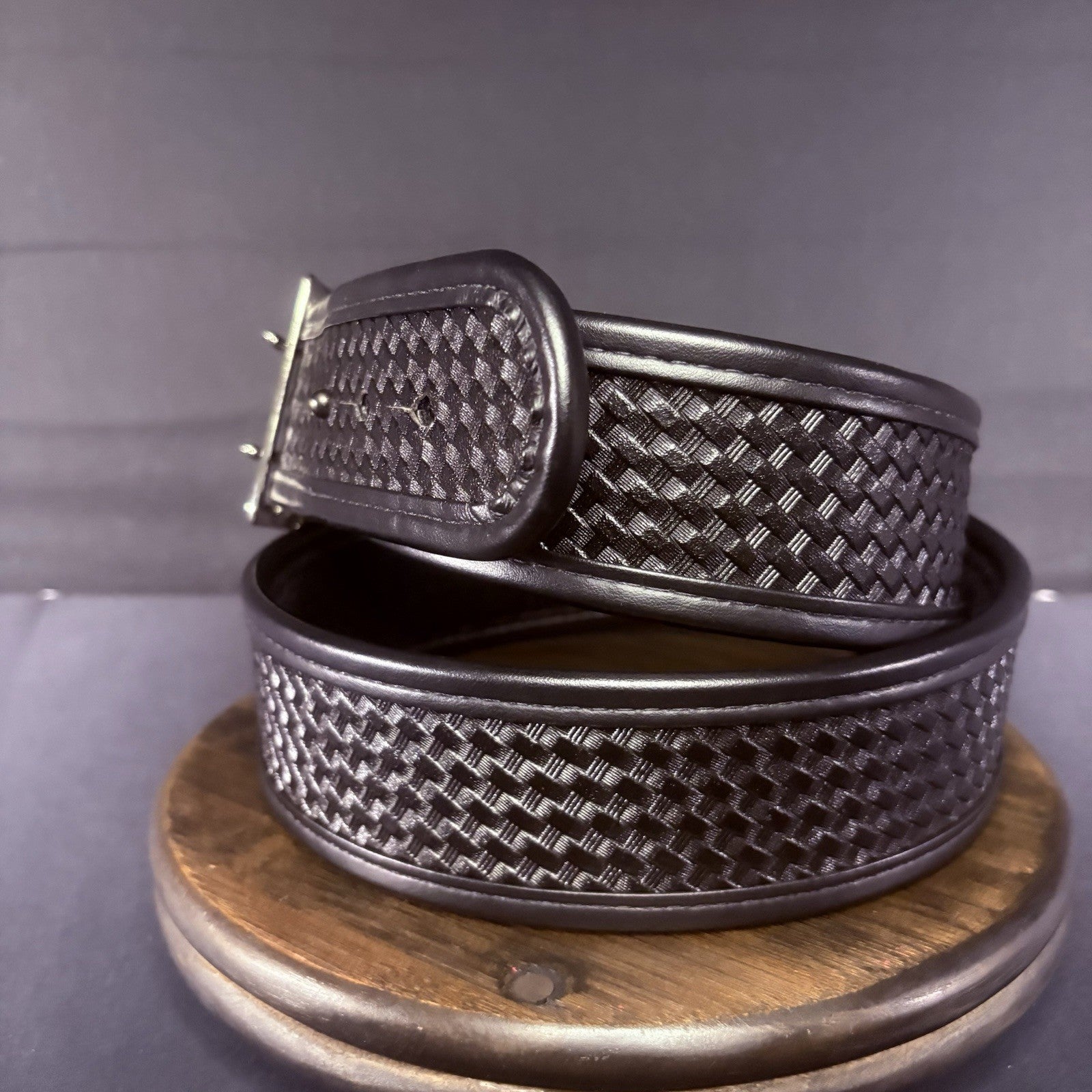 Bianchi 7960 Duty Belt Size 44"-46" w/Chrome Buckle, AccuMold Elite Browne 2.25"9