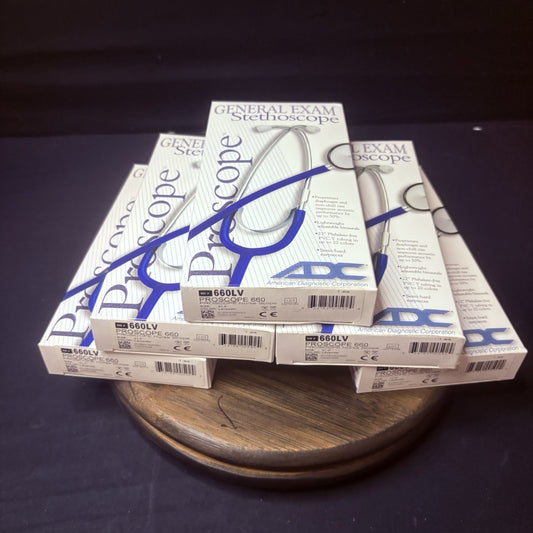 (Lot Of 5) ProScope 660LV Stethoscope Lavender Size 31.5” For Blood Pressure NEW0