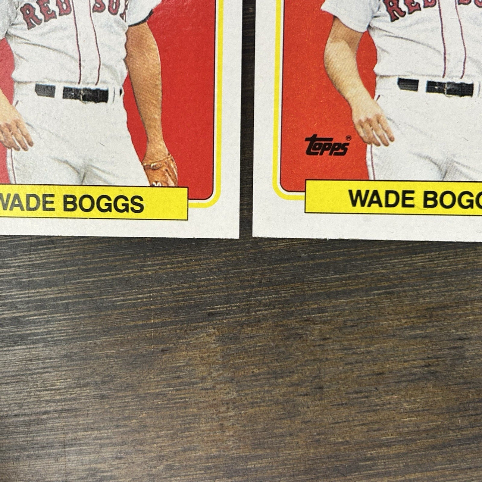 1989 Topps Wade Boggs #399 High Grade MLB Trading Cards (Lot of 2) Baseball6