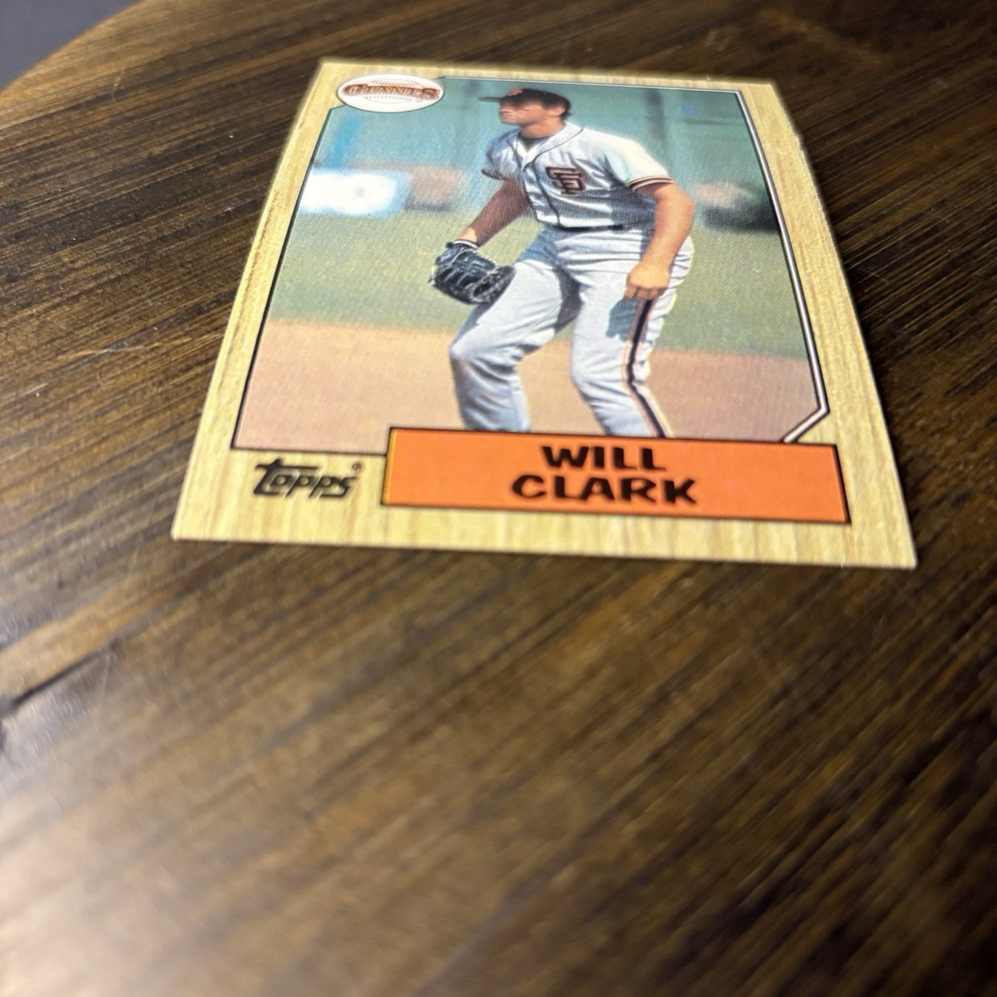 1987 Topps #420 Will Clark RC Lot Of 2 NMMT+ High Grade See Photos4