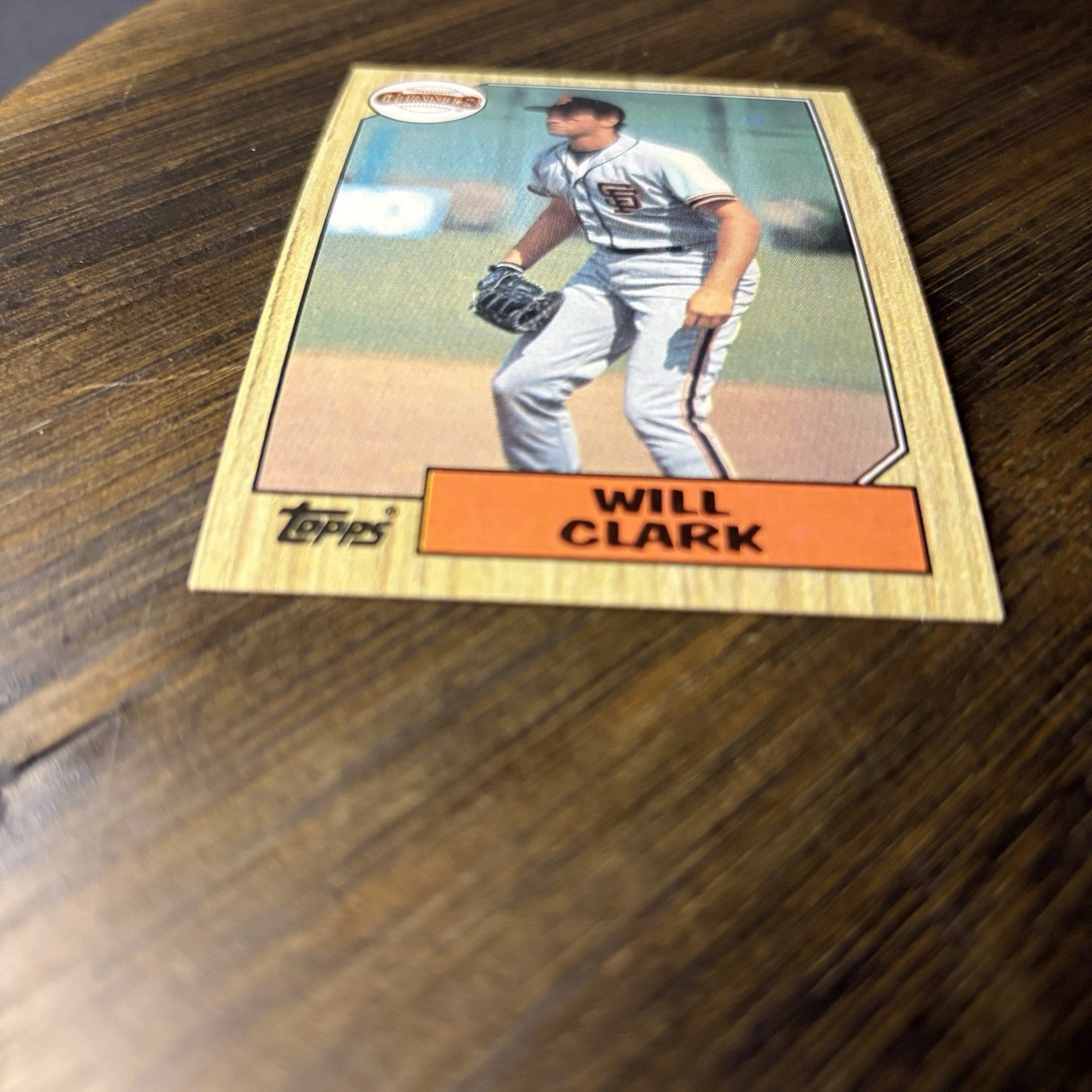 1987 Topps #420 Will Clark RC Lot Of 2 NMMT+ High Grade See Photos4