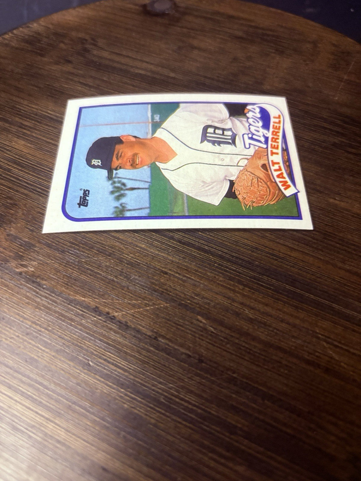 1989 Topps #127 Walt Terrell Tigers 8 High Grade See Photos5