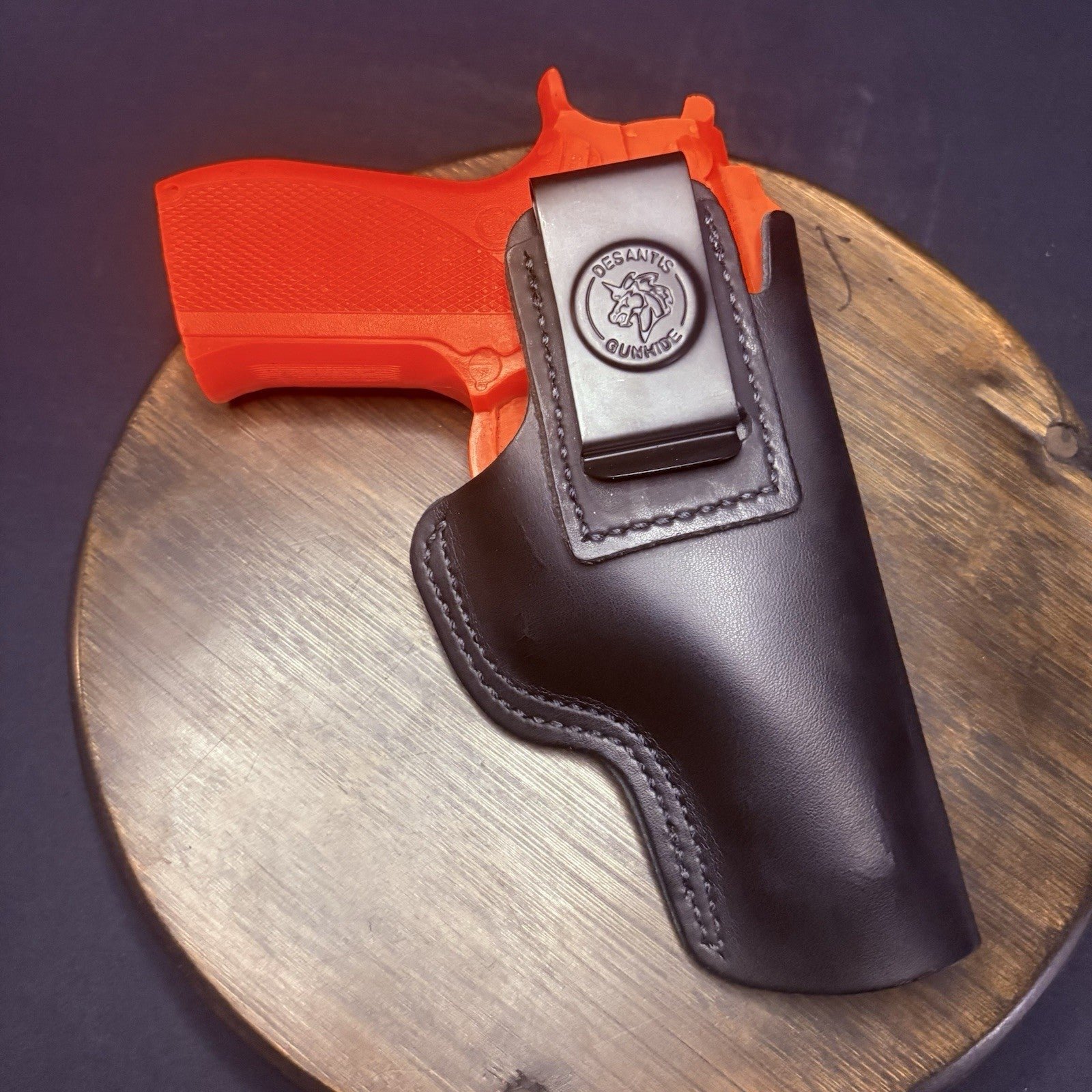 DeSantis "The Insider" Holster RH IWB Smith and Wesson 59 Series Gunhide Leather9