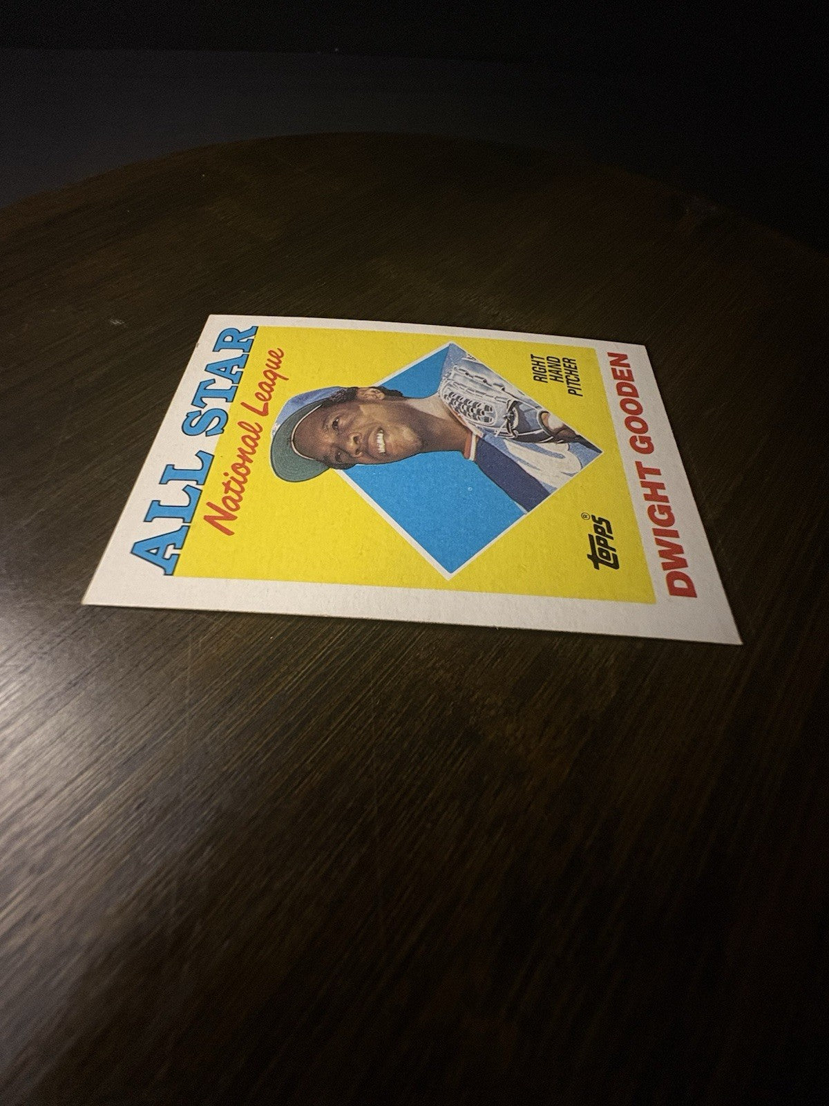 1988 Topps All Star 405 Dwight Gooden Error White on “R” + Extra Card High Grade13