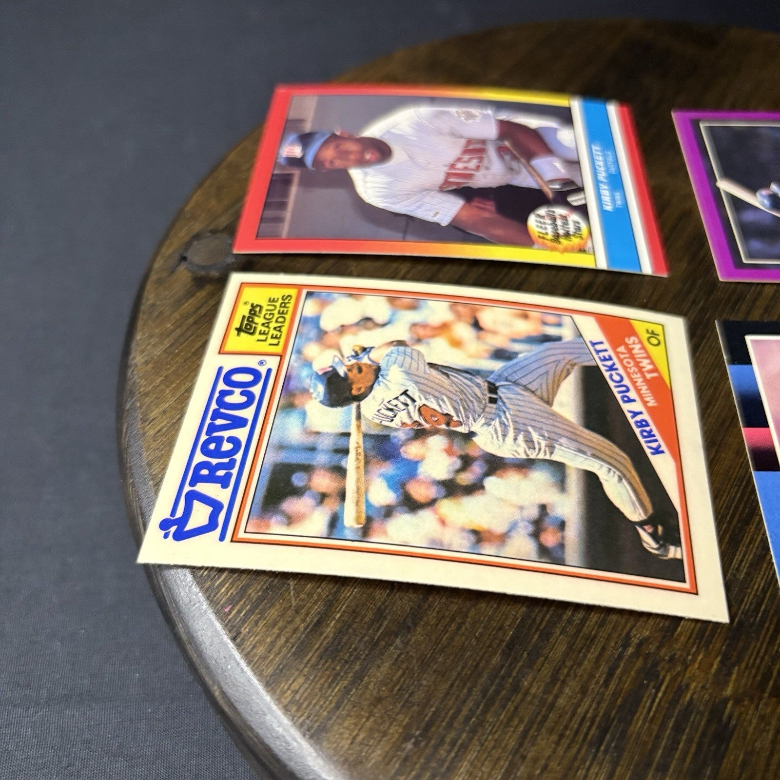 Kirby Puckett 8 Card Lot MLB Mint Condition 22