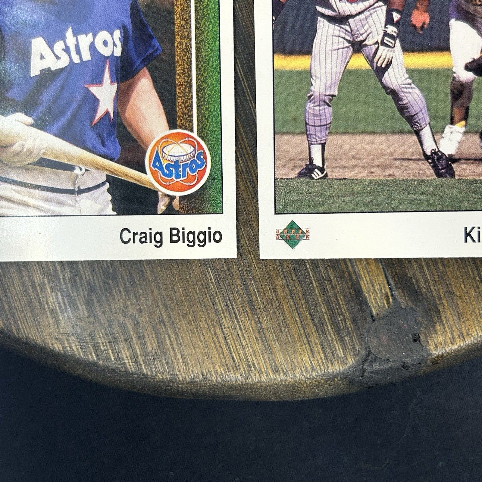 1989 Upper Deck #406, #578, #273, #376 MLB High Grade Trading Cards (Lot Of 4)9
