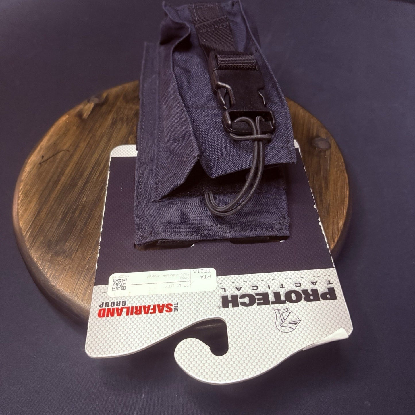 Safariland Protech TP21A NAVY Universal Radio Pouch w/ Bungee Closure Universal2