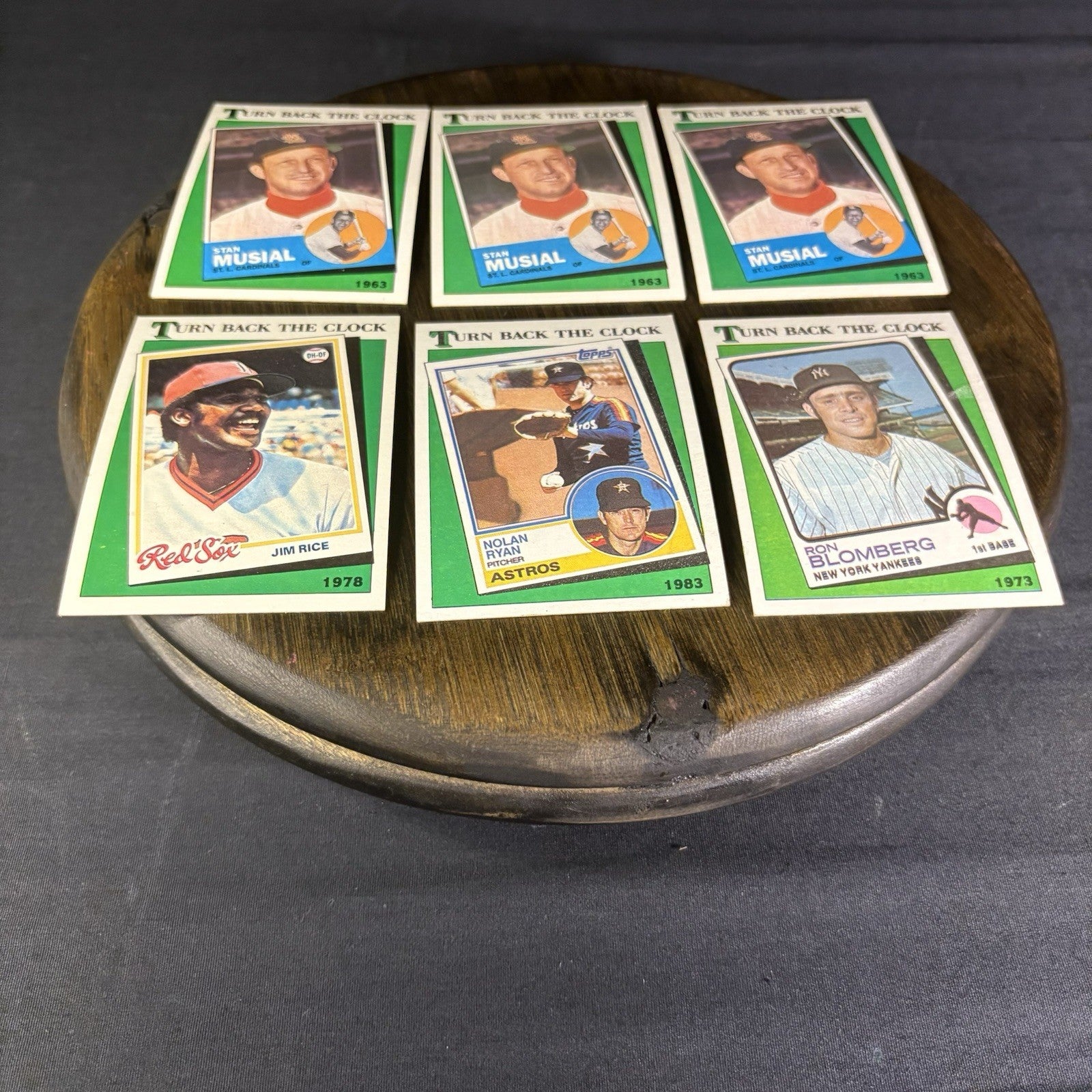 1988 Topps Turn Back the Clock Lot (6) Card #665 #661 #663 #662 High Grade8