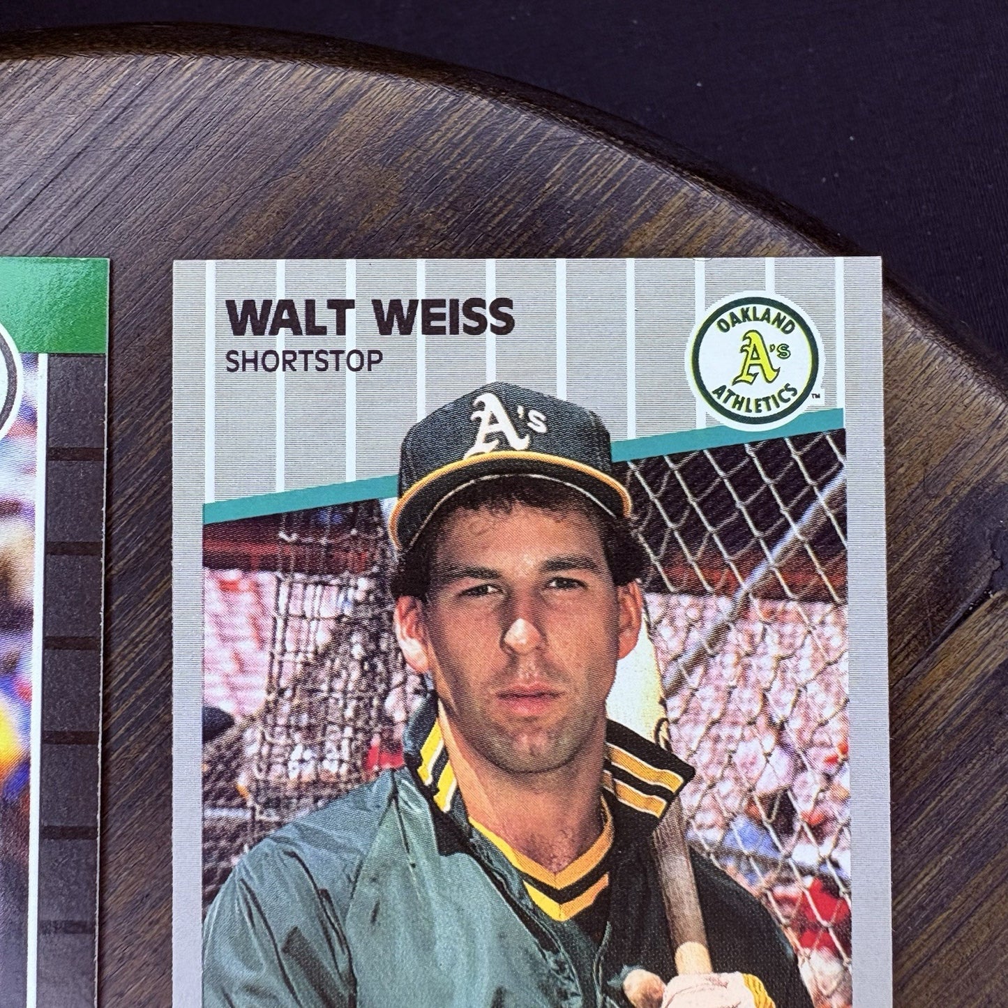 1989 Walt Weiss Trading Card (Lot Of 4) #316, #446, #24 HIGH GRADE11
