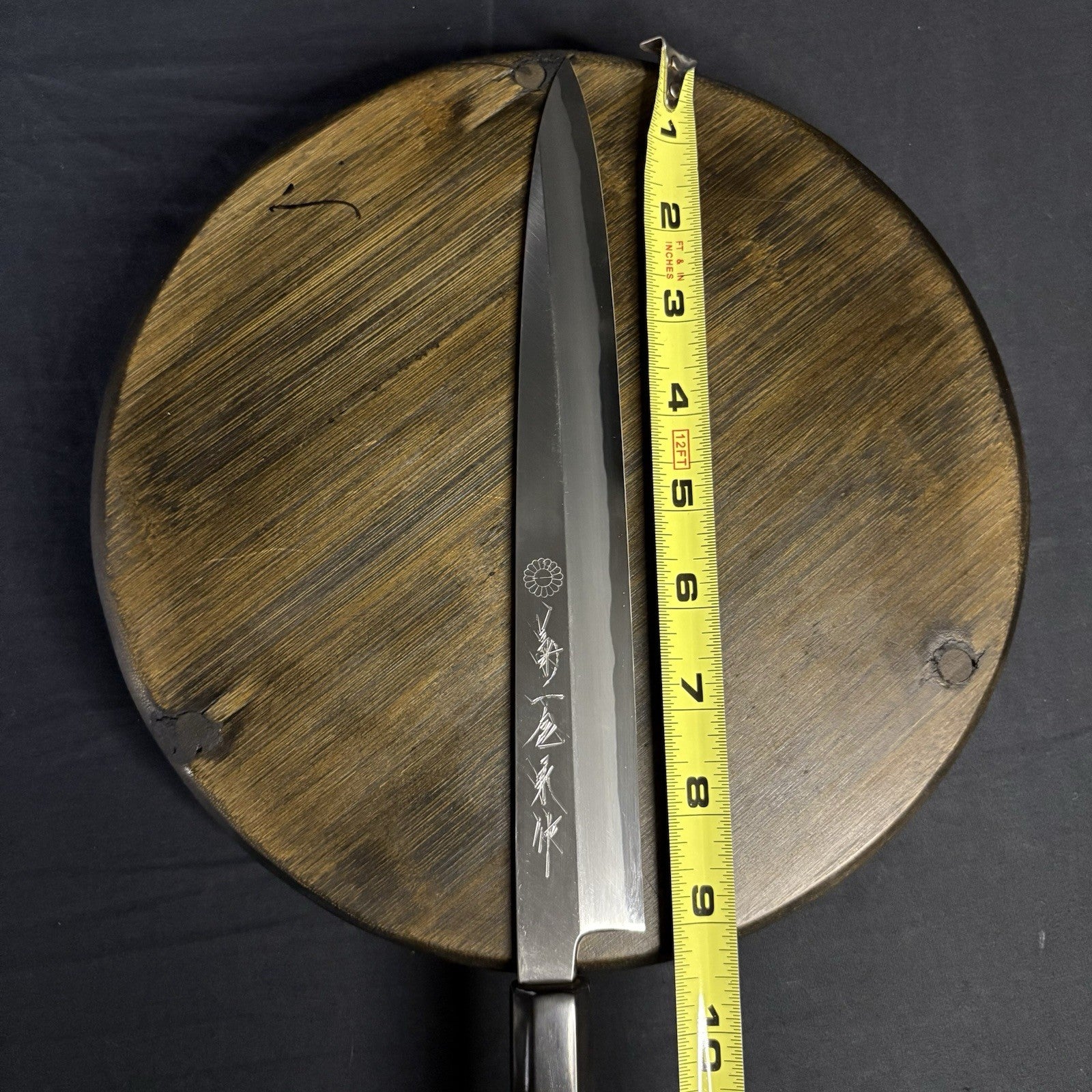 Kikuichi Japanese Chef Knife Kasumi Series Yanagi Sashimi Knife YKA24 9.5” 24cm18