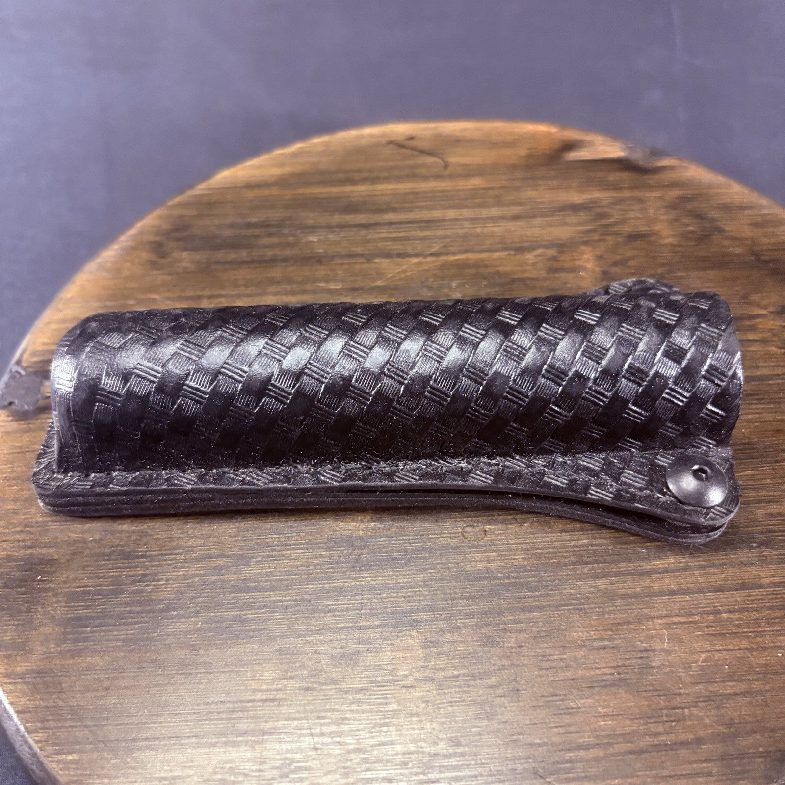 Safariland 35 Baton Holder Basketweave Black For 26" Foam Handle Batons 35-F26-44