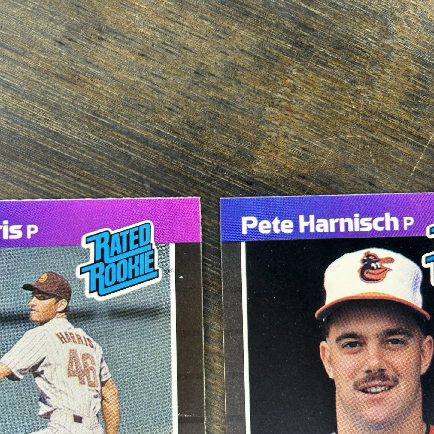 1989 Donruss #43 #34 #44 Rated Rookie Card (Lot Of 3) MLB Baseball Trading Cards4