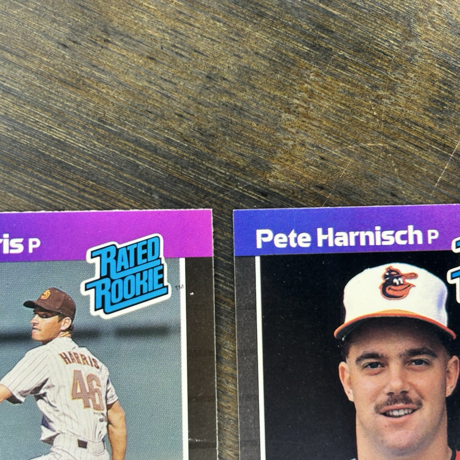 1989 Donruss #43 #34 #44 Rated Rookie Card (Lot Of 3) MLB Baseball Trading Cards4