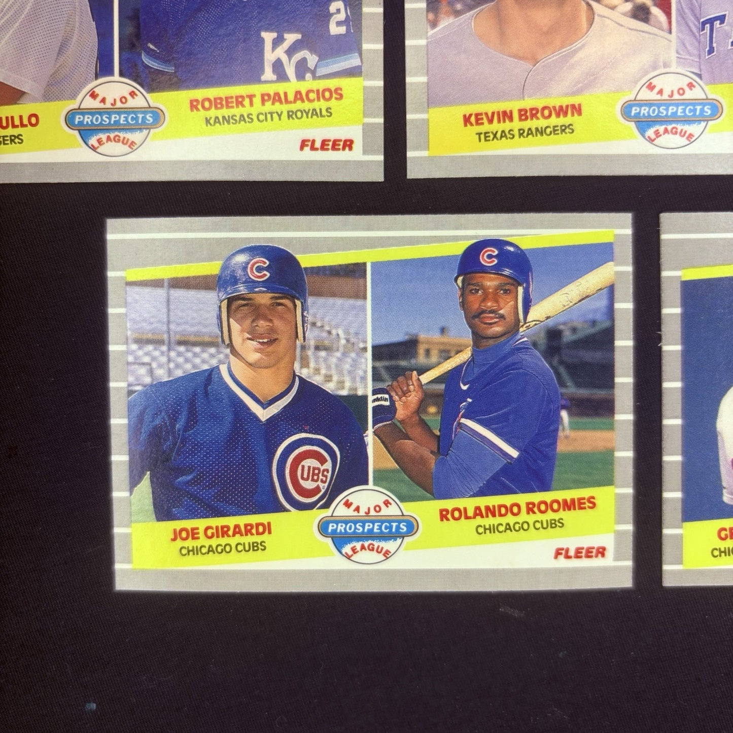 1989 Fleer Baseball Major League Prospects Trading Cards (Lot Of 12) High Grade4