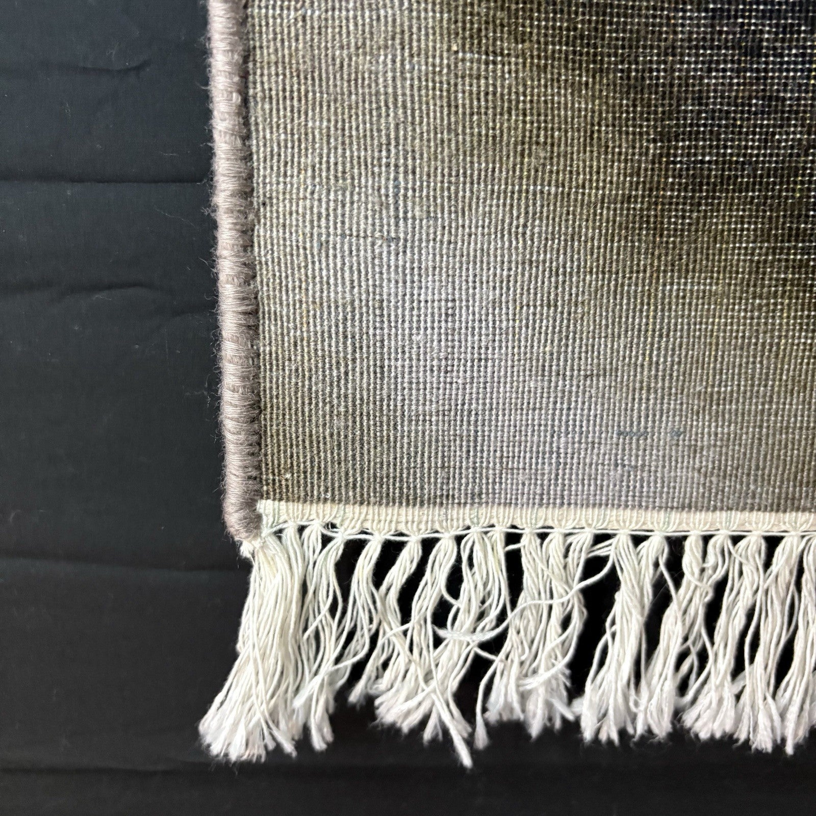 Pictorial Rug Hand Knotted Horse 22”x16” 55X40cm w/Rug Hangers19