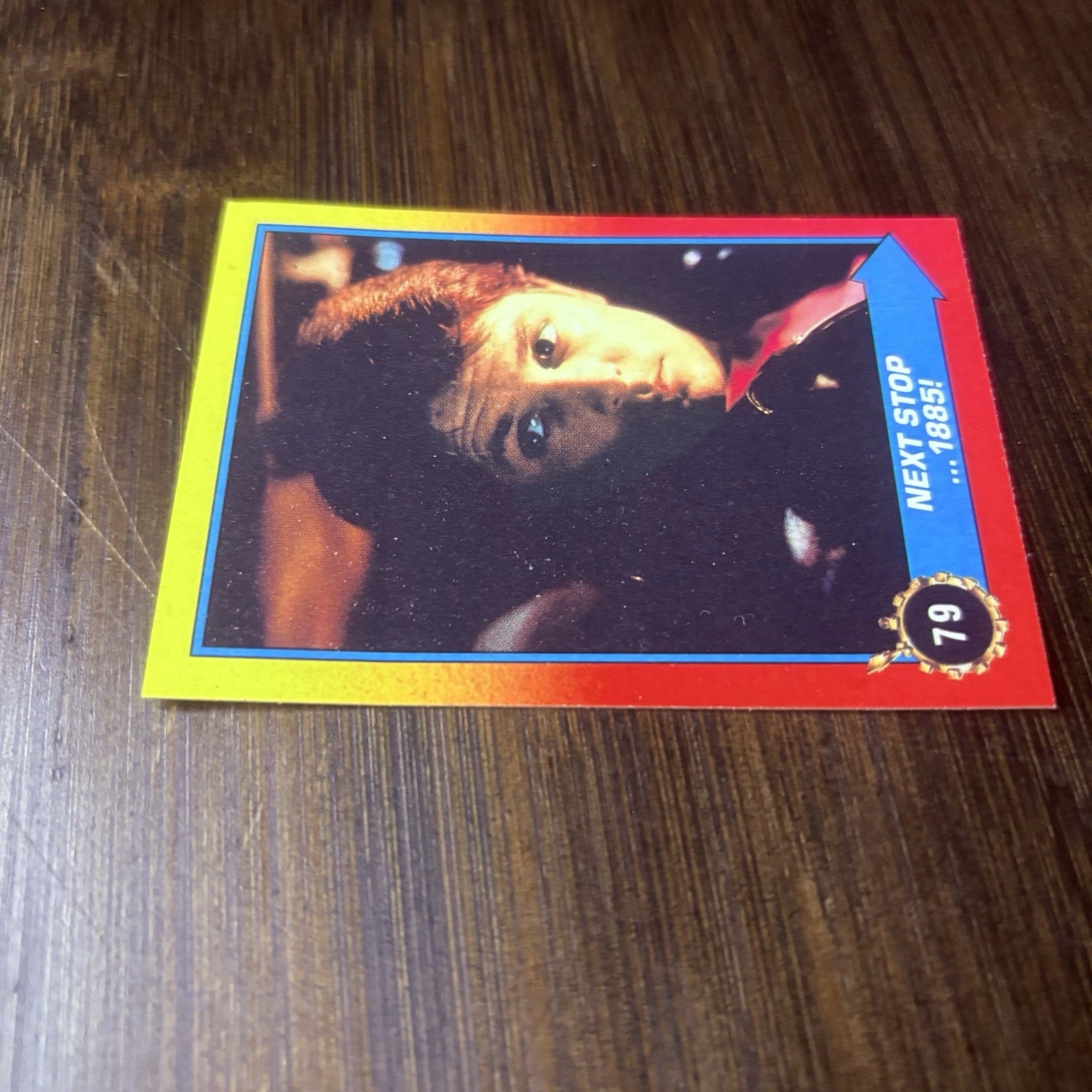 1989 Topps Back to the Future Part II  "NEXT STOP...1885!" #79 Trading Card9