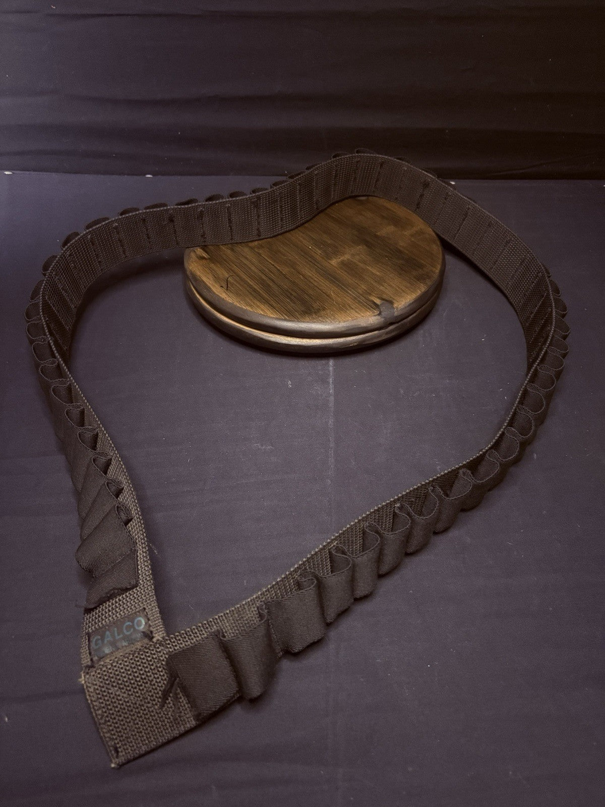 Galco Shotgun Bandolier Holds 50 12ga Shells, Black Nylon Made In USA "T-SSB"2