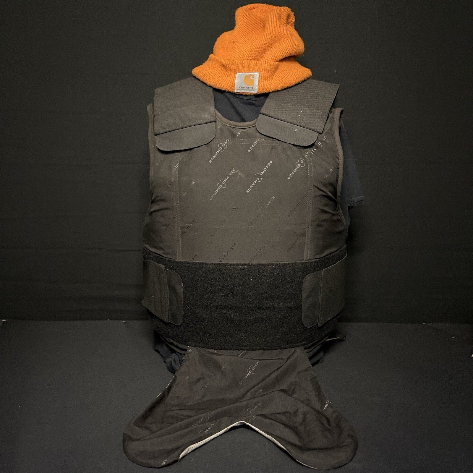 Second Chance 3A (IIIA) Bullet Proof Vest (Size Large Long) Concealable Vest0
