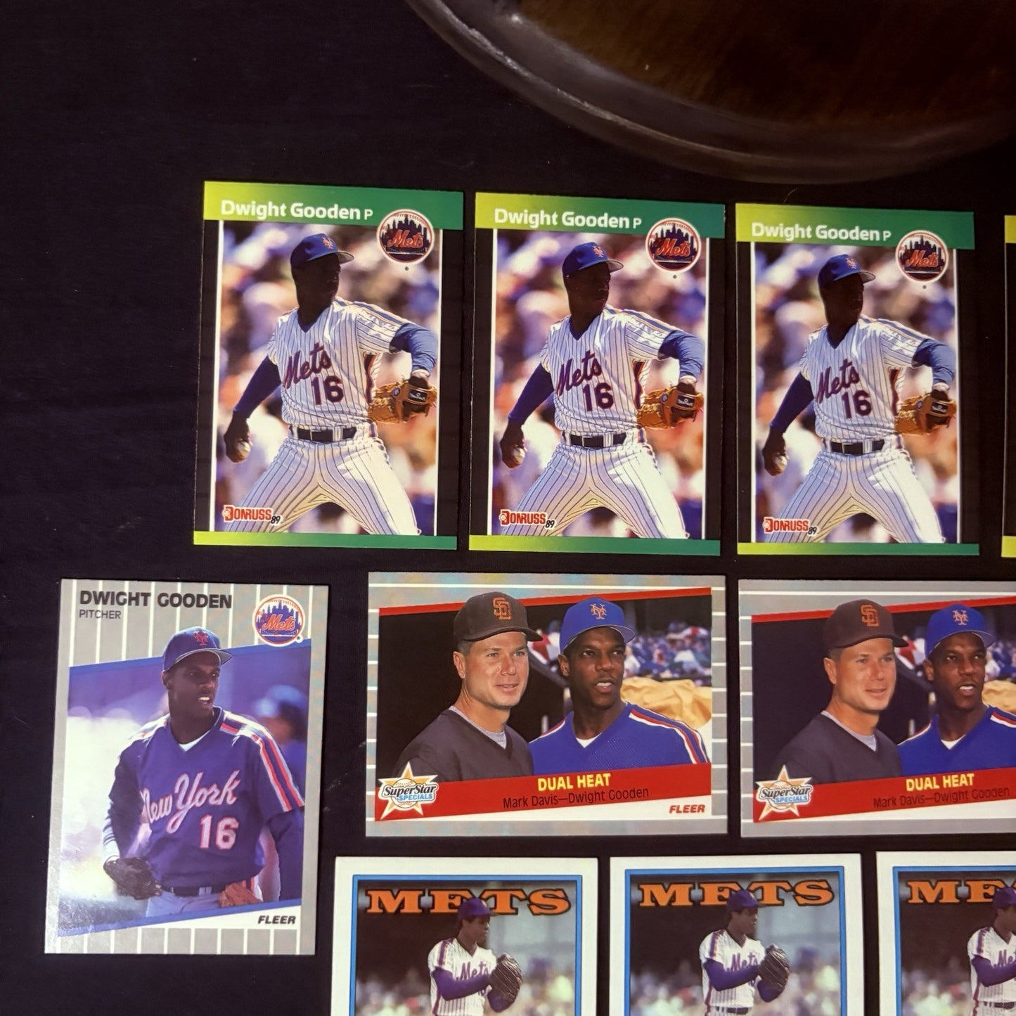 (Lot of 20) Dwight/ Doc Gooden Assorted Card 1987 to 1989 Topps Donruss Fleer6