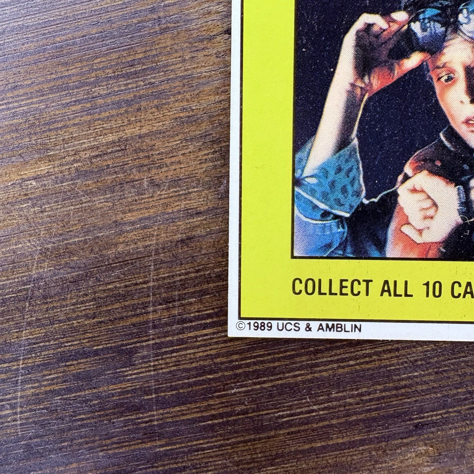 1989 Topps Back to the Future Part II Stickers #11 Delorean Time Machine2