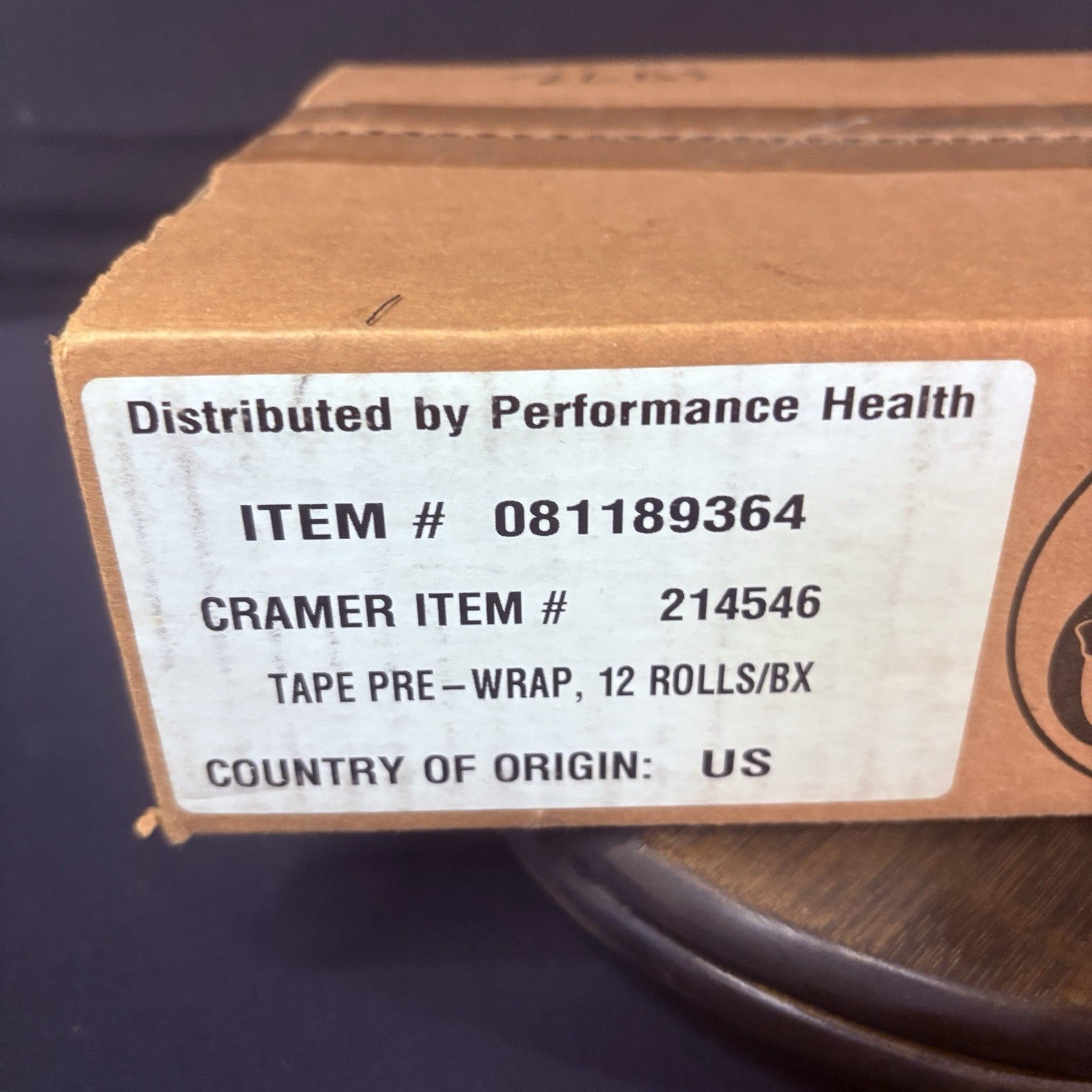 (Box Of 12 Rolls) Cramer Tape Underwrap, Sports PreWrap, 2.75" X 30 Yard Roll7