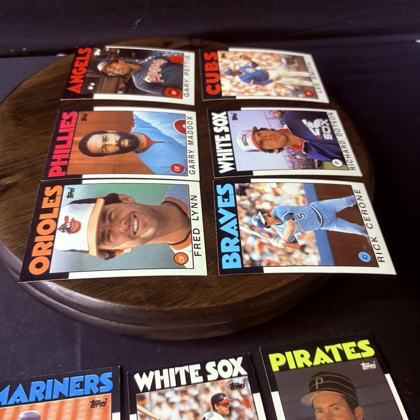 1986 Topps High Grade Baseball Cards.  15 card lot6