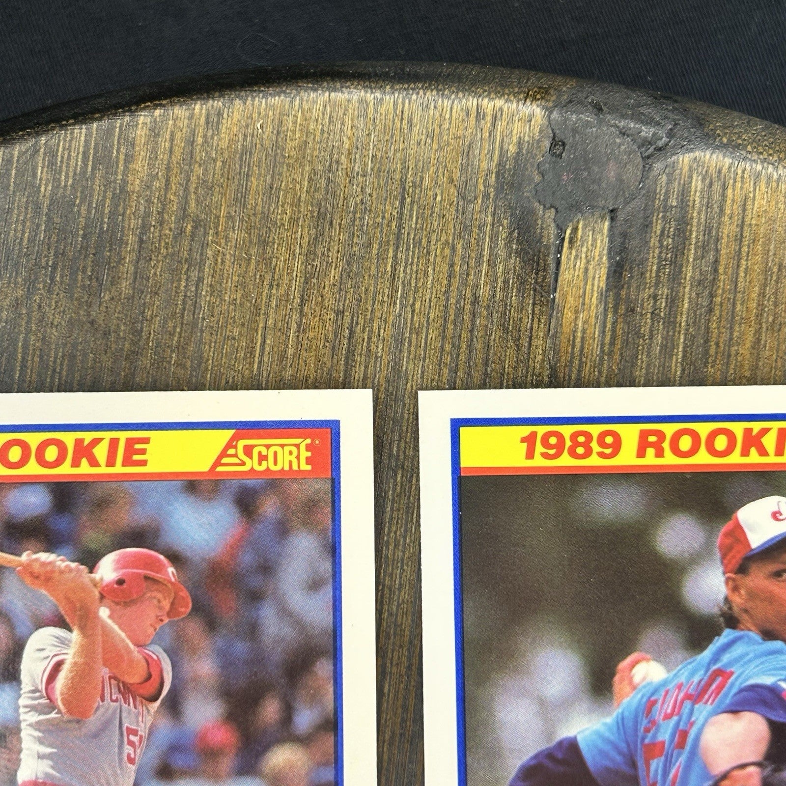1989 Score Baseball Trading Card Lot Of (4) 3