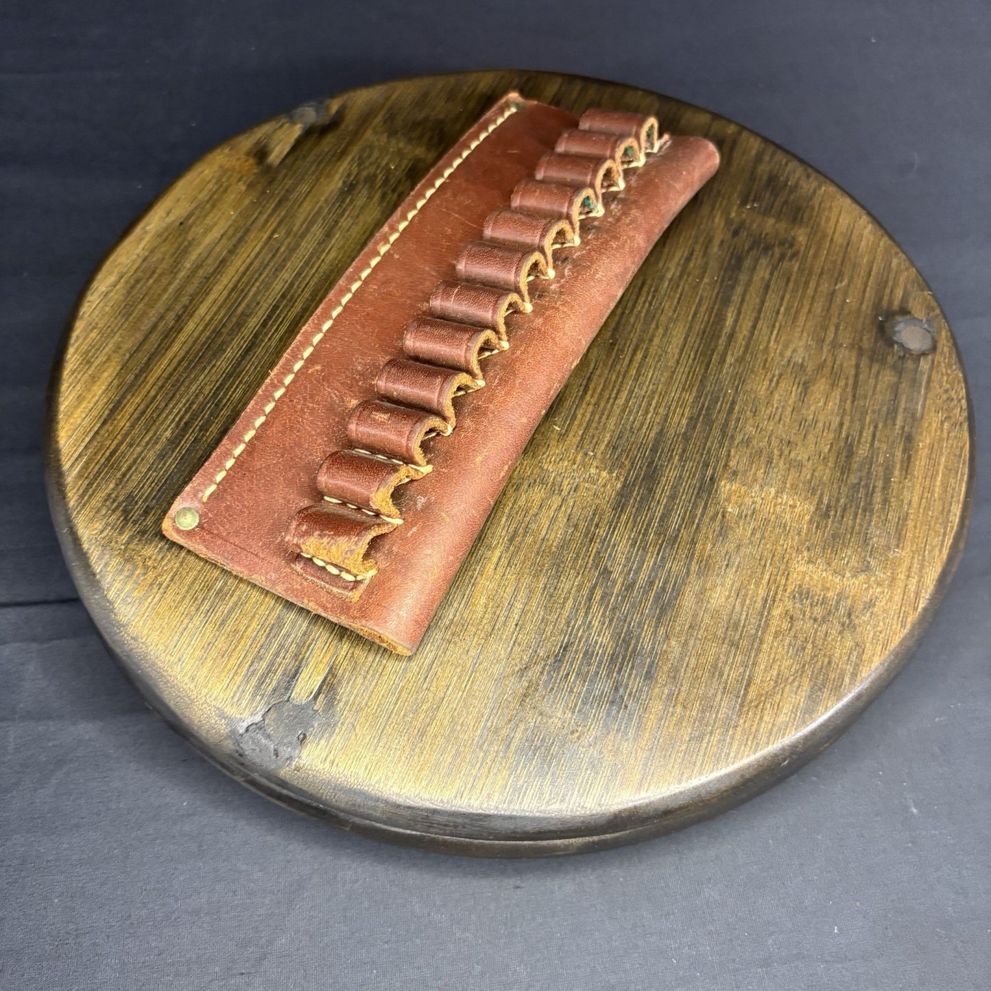 Hunter 538 Leather 12 Round Belt Slide Carrier 6