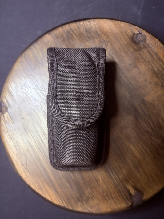 Bianchi  7307 Series AccuMold Mace/Pepper Spray Holder Small Black Hidden Snap0