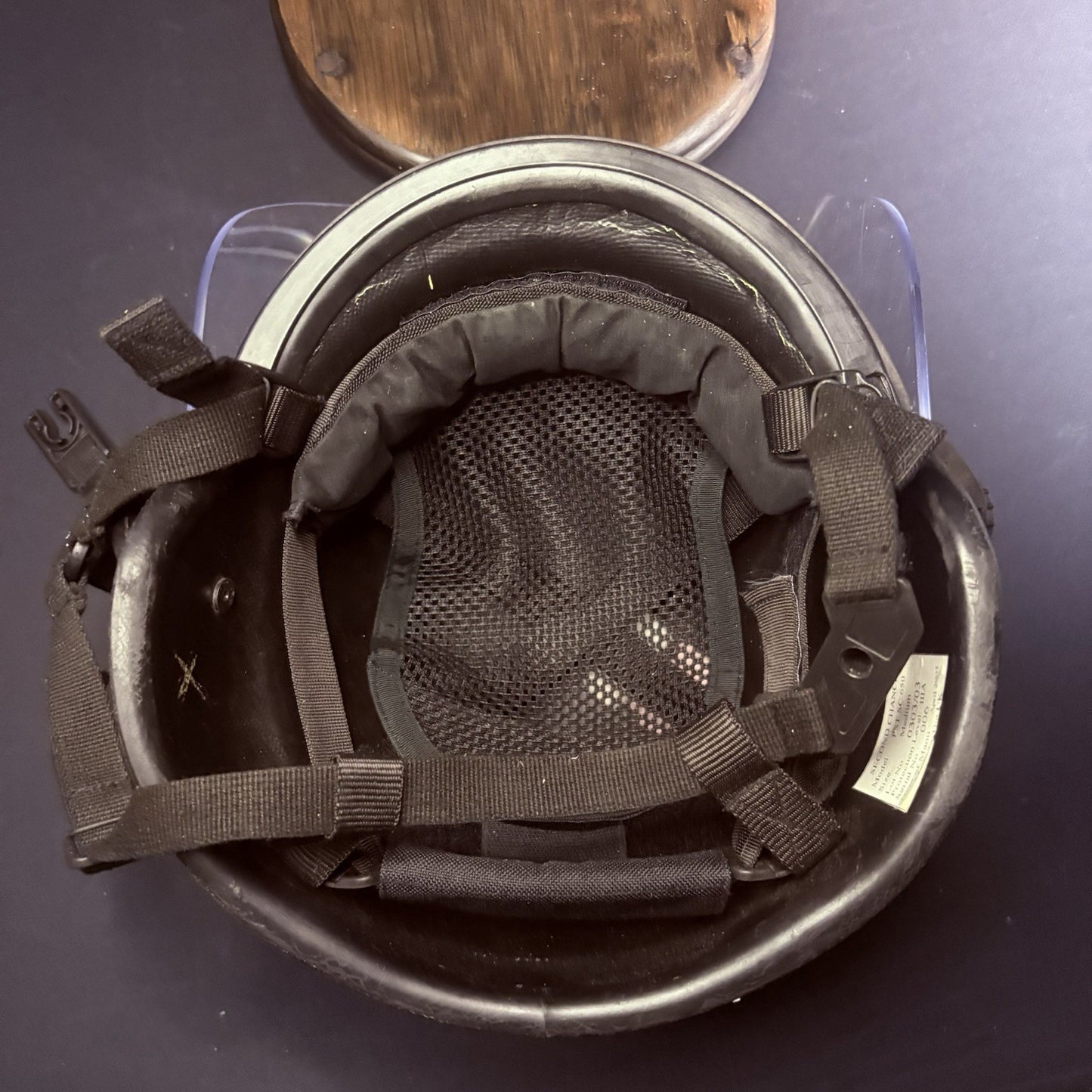 Second Chance IIIA (3A) Ballistic Helmet Size Medium MADE IN UK, Bullet Proof10