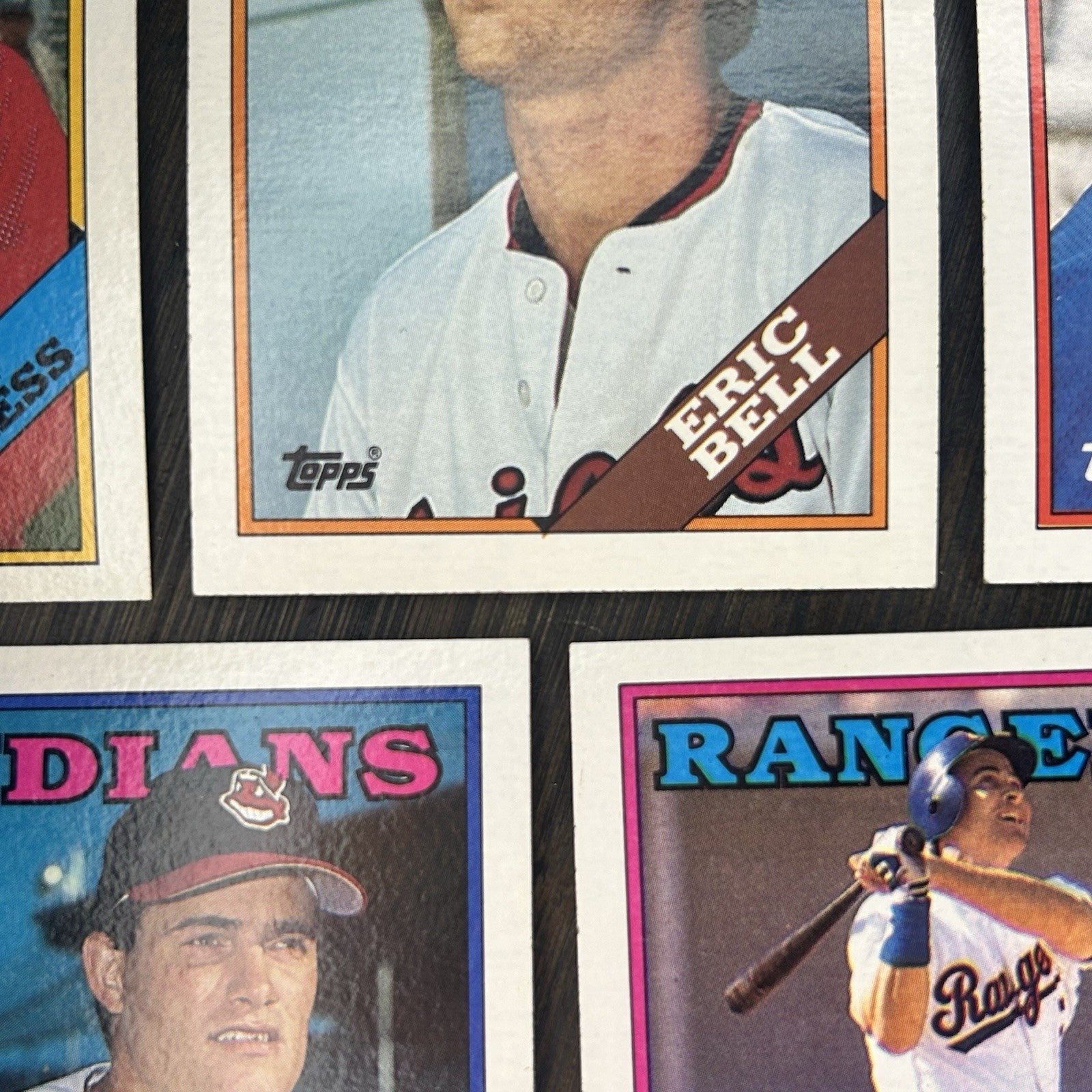 1988 Topps High Grade Cards #183, #383, #722, #533, #721 MLB Baseball (Lot Of 5)7