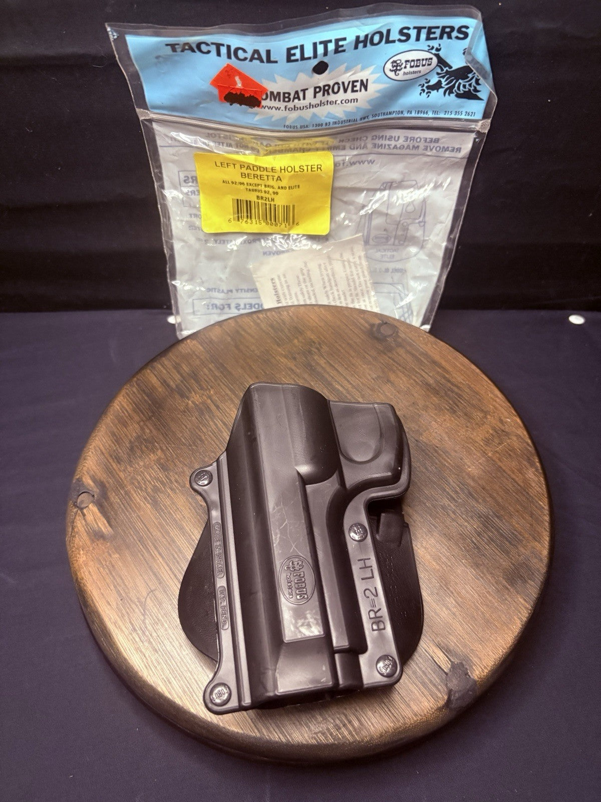 NEW Uncle Mikes Beretta 92 Polymer Hip Holster LH w/ Paddle8