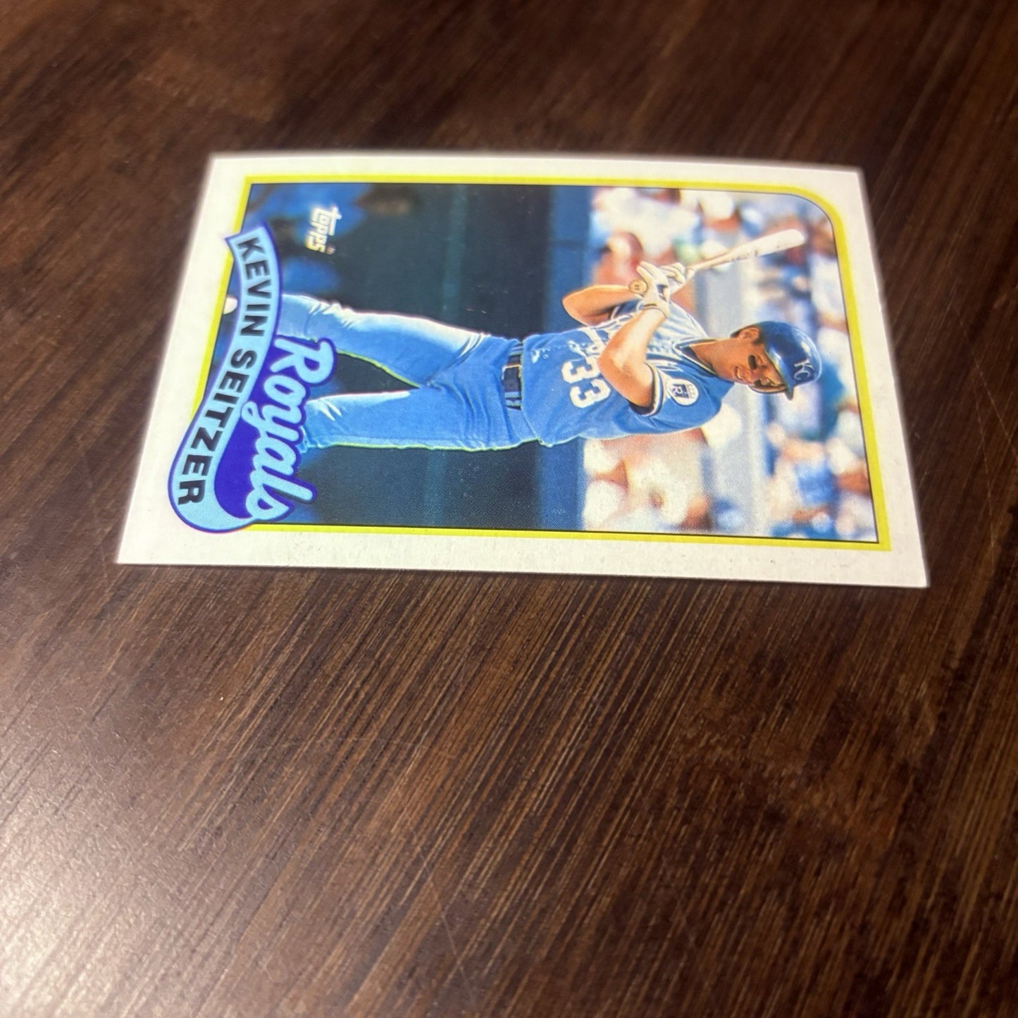 1989 Topps #670 Kevin Seitzer High Grade See Photos3