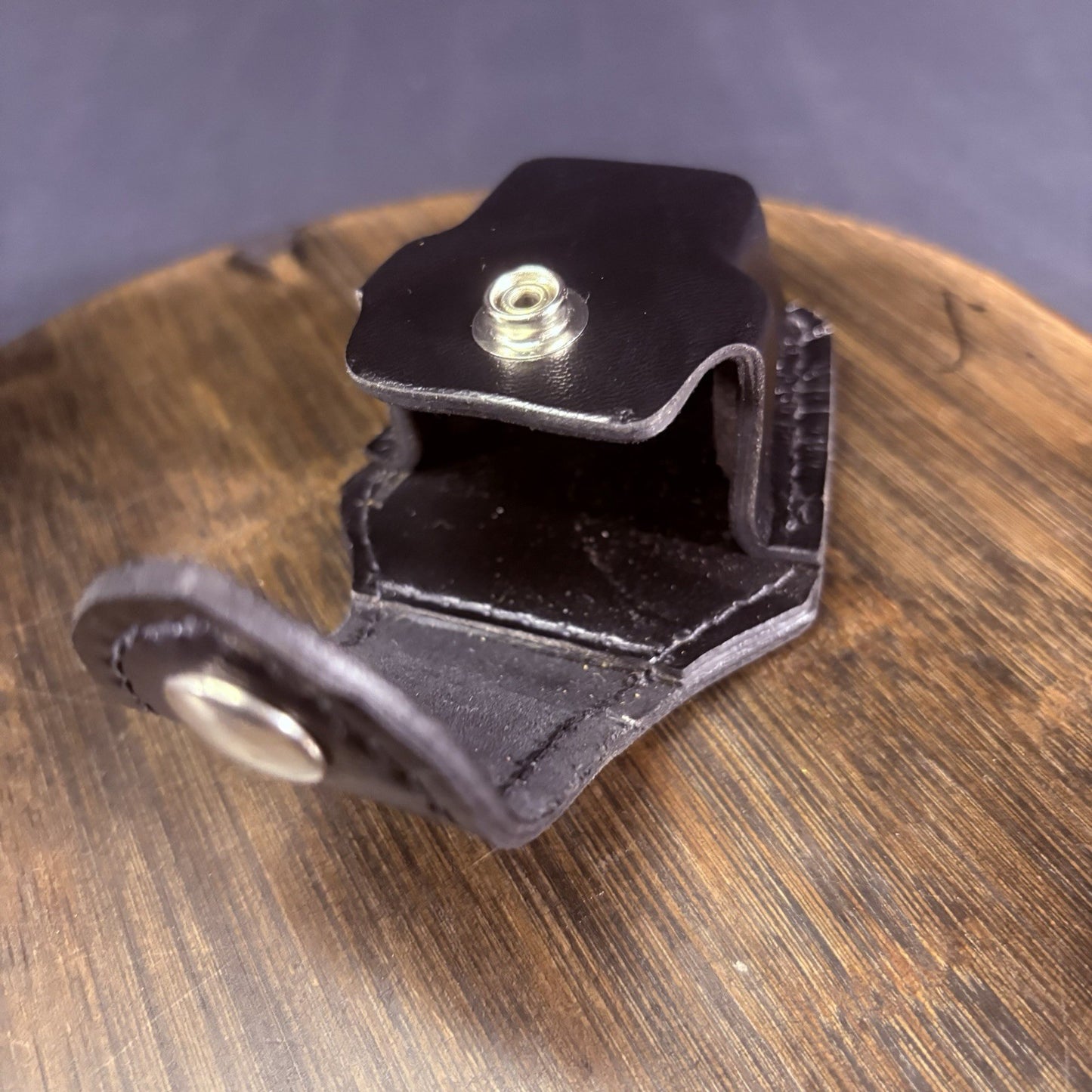 Safariland 307 Taser Cartridge Pouch X26 M26 Black Leather 2.25" Belt Loop9