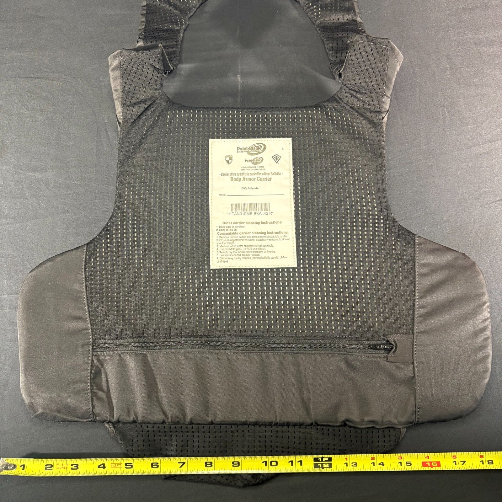 PB Armor 3a (IIIA) Vest AXIIIA Hi-Lite Male Carrier Size Medium ~2022~6