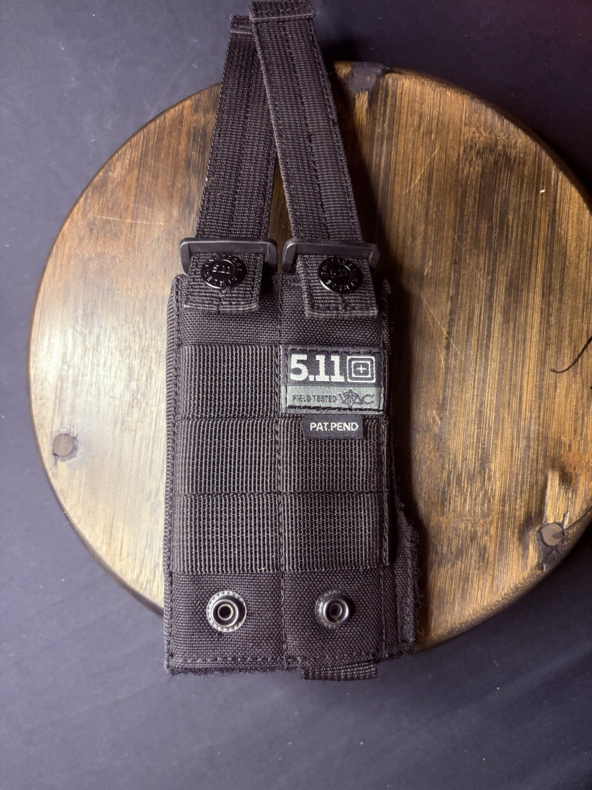 5.11 LBE Holster w/MOLLE, Black Nylon Pistol Holster For Full Size Handguns14