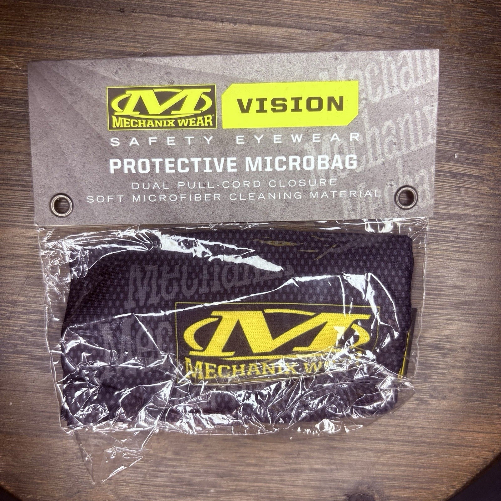 Mechanix Wear Vision Microfiber Protective Bag For Eyeglasses w/Dual Pull Cord0